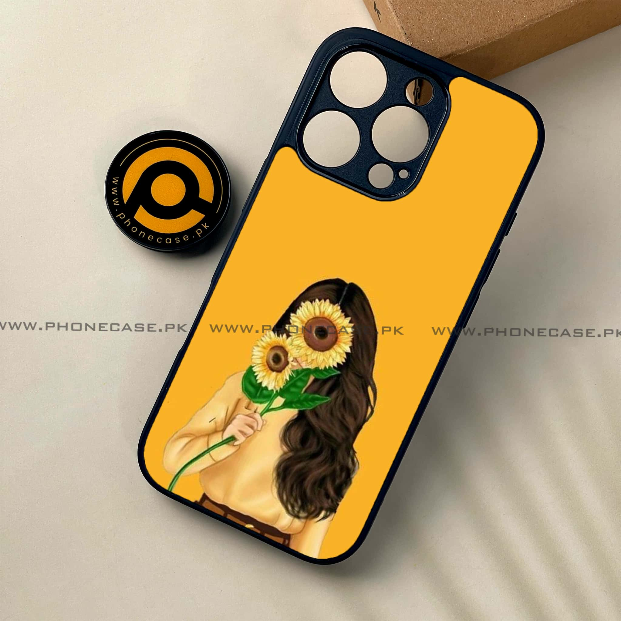 iPhone 16 Pro - Anime Girls Series - Premium Printed Glass soft Bumper shock Proof Case