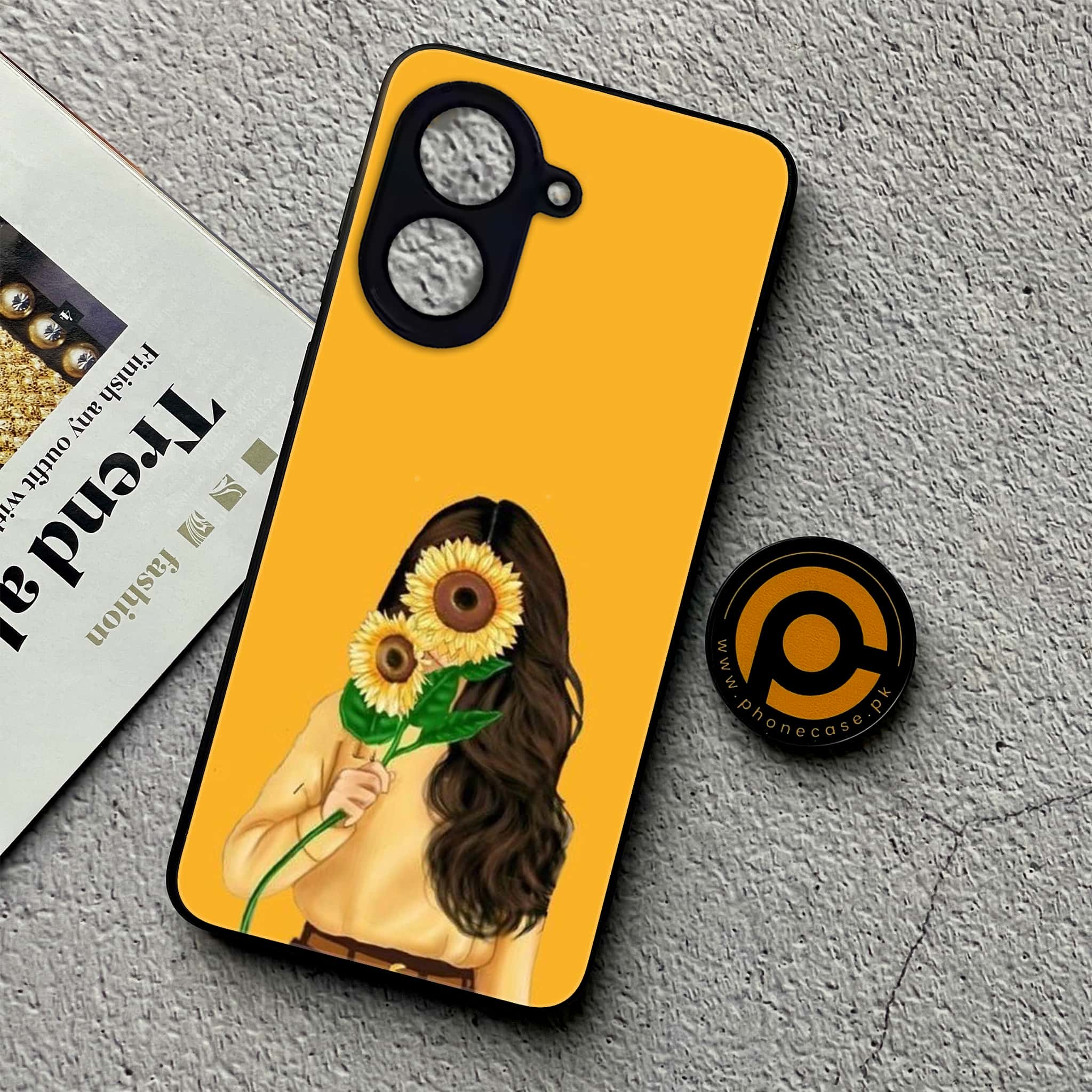 Xiaomi Redmi A5 - Anime Girls Series - Premium Metal Printed soft Bumper shock Proof Case