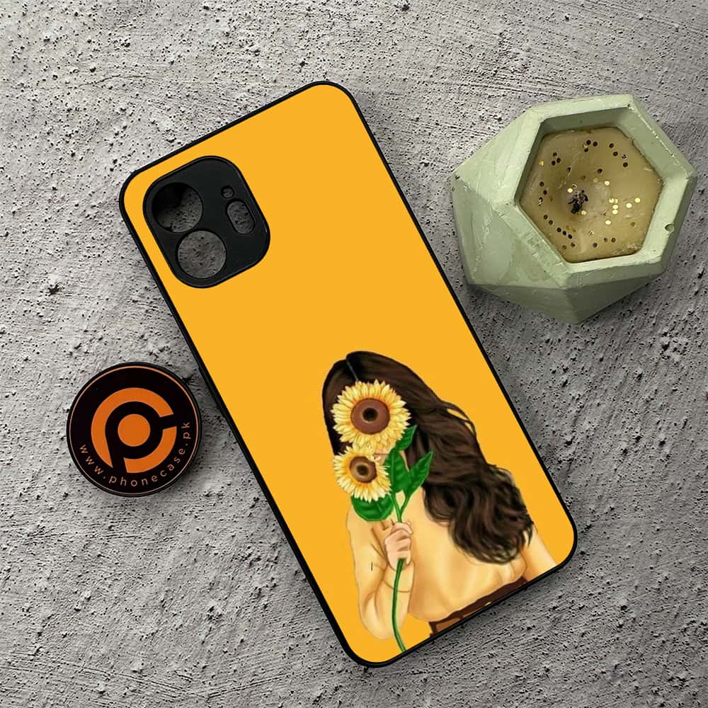Nothing Phone 2 - Anime Girls Series - Premium Metal  Printed soft Bumper shock Proof Case