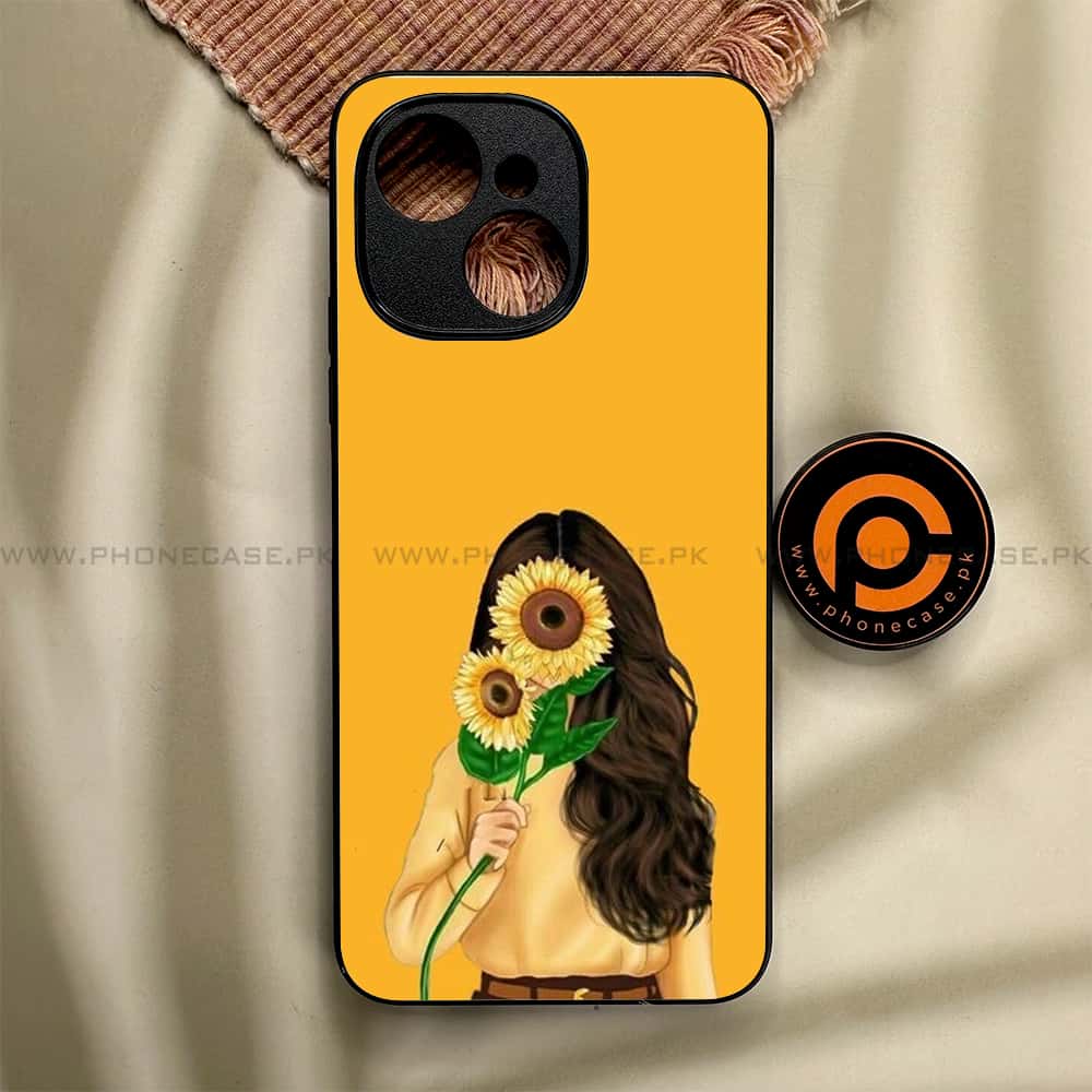 Tecno Spark 40C - Anime Girls Series - Premium Metal Printed soft Bumper shock Proof Case