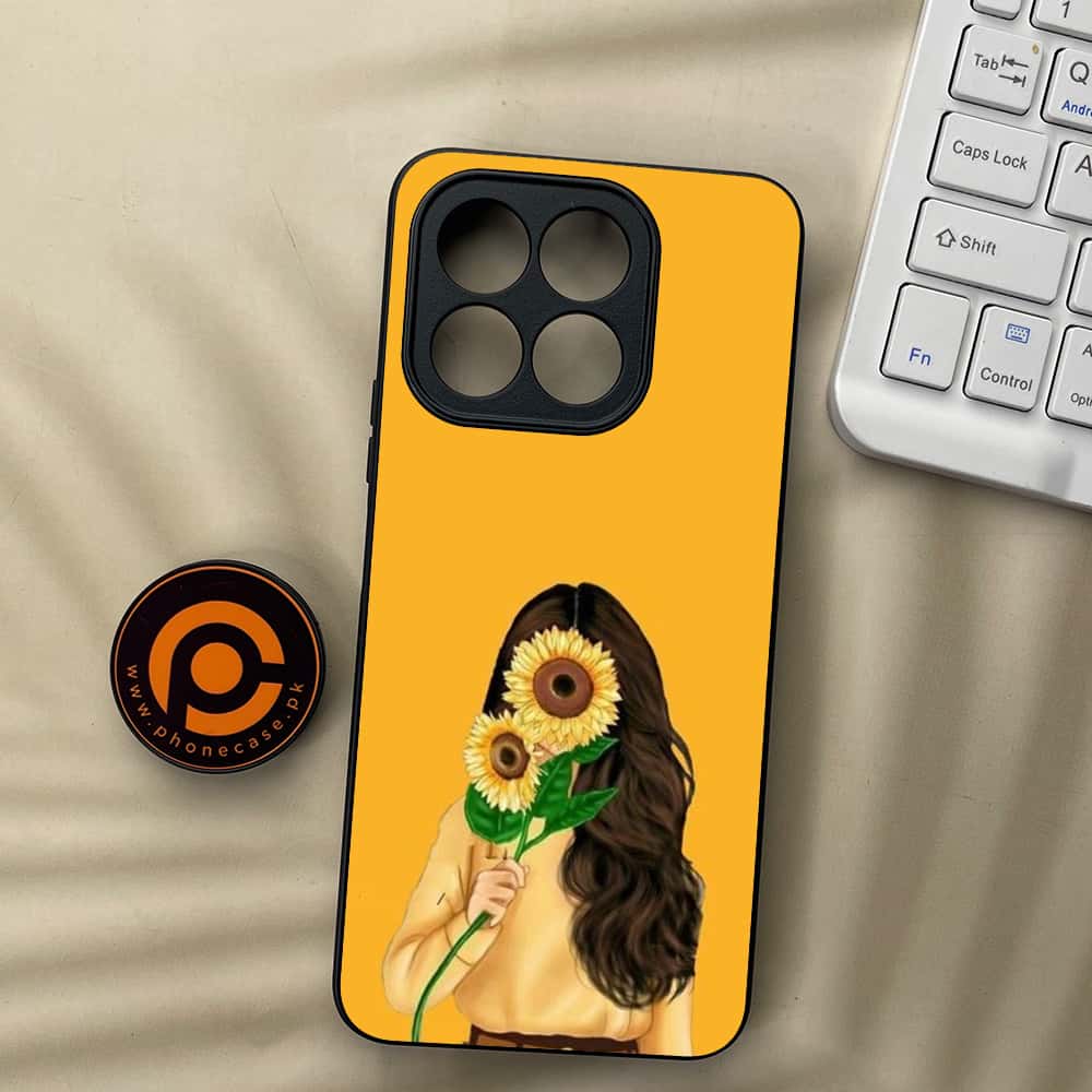 Honor X5b Plus - Anime Girls Series - Premium Metal  Printed soft Bumper shock Proof Case