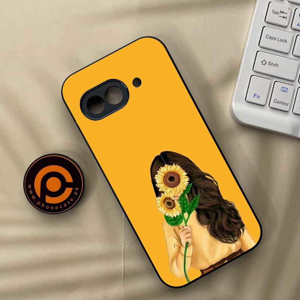 Google Pixel 9a - Anime Girls Series - Premium Metal Printed soft Bumper Shock Proof Case