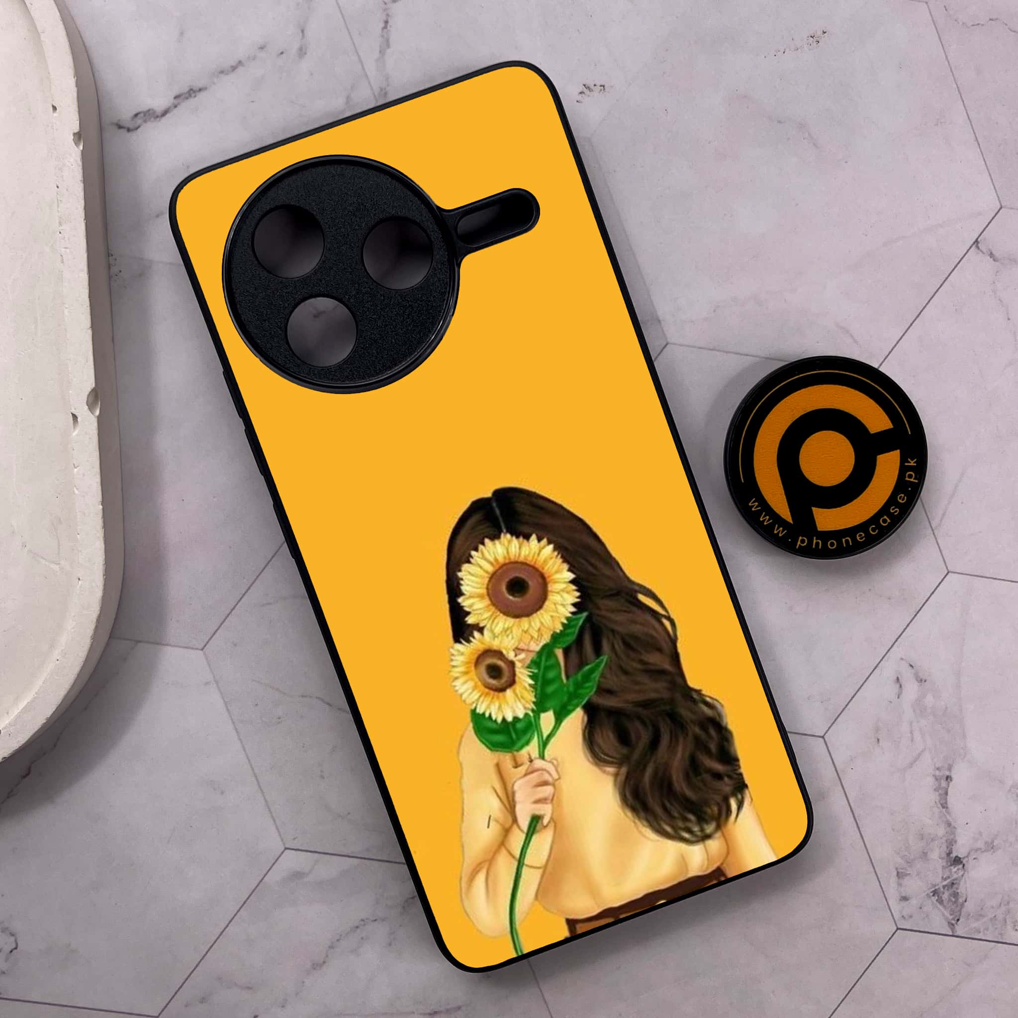 Xiaomi Poco F7 Pro 5G - Anime Girls Series - Premium Metal Printed soft Bumper shock Proof Case