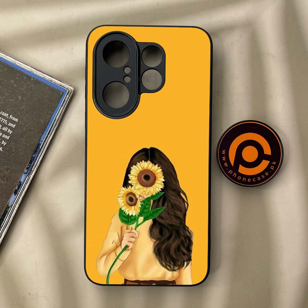 Vivo X200 FE - Anime Girls Series - Premium Metal Printed soft Bumper Shock Proof Case