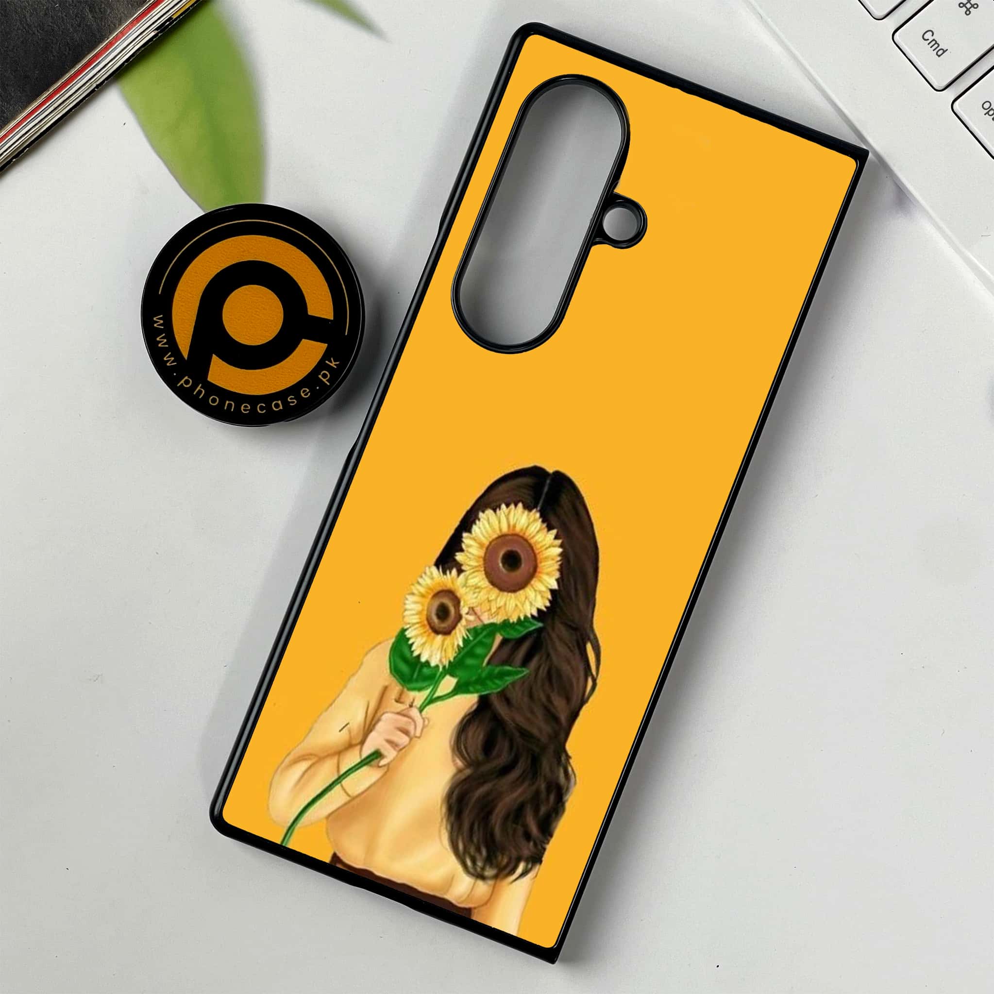 Samsung Galaxy Z Fold 7 - Anime Girls Series - Premium Metal Printed soft Bumper shock Proof Case