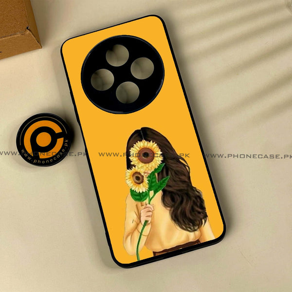 Xiaomi Redmi 14c - Anime Girls Design 7- Premium Printed Glass soft Bumper shock Proof Case CS-46236