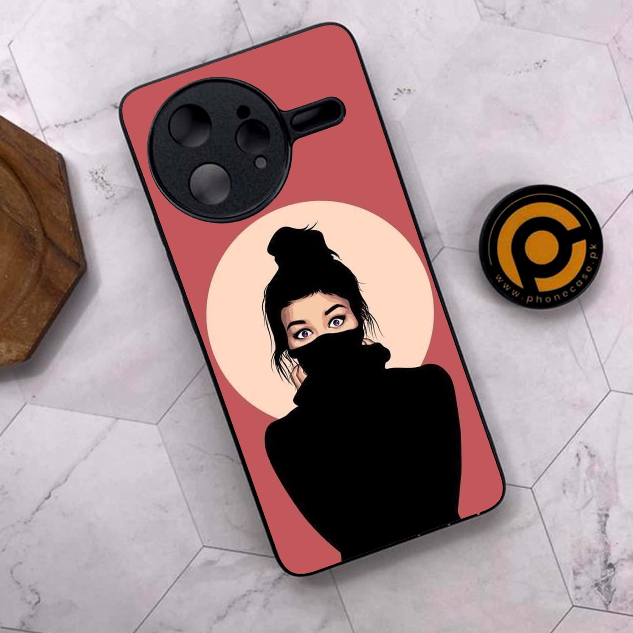 Xiaomi Poco F7 Ultra 5G - Anime Girls Series - Premium Metal Printed soft Bumper shock Proof Case