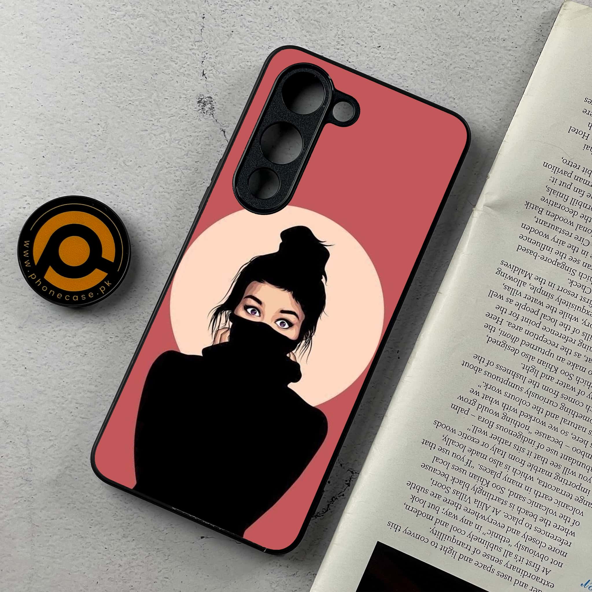 Vivo Y04 - Anime Girls Series - Premium Metal Printed Soft Bumper Shockproof Case