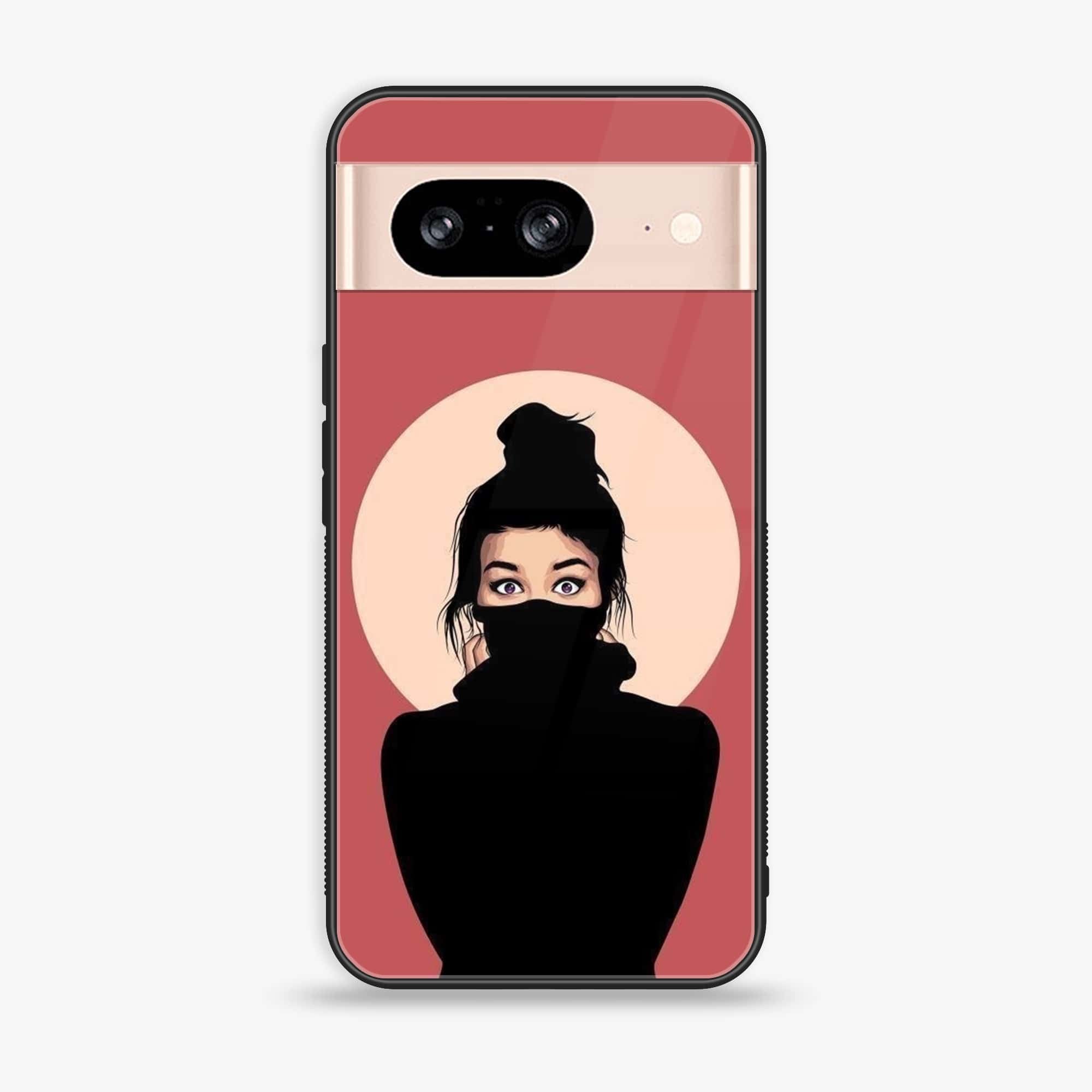 Google Pixel 8 - Anime Girls Series - Premium Metal Printed soft Bumper Shock Proof Case