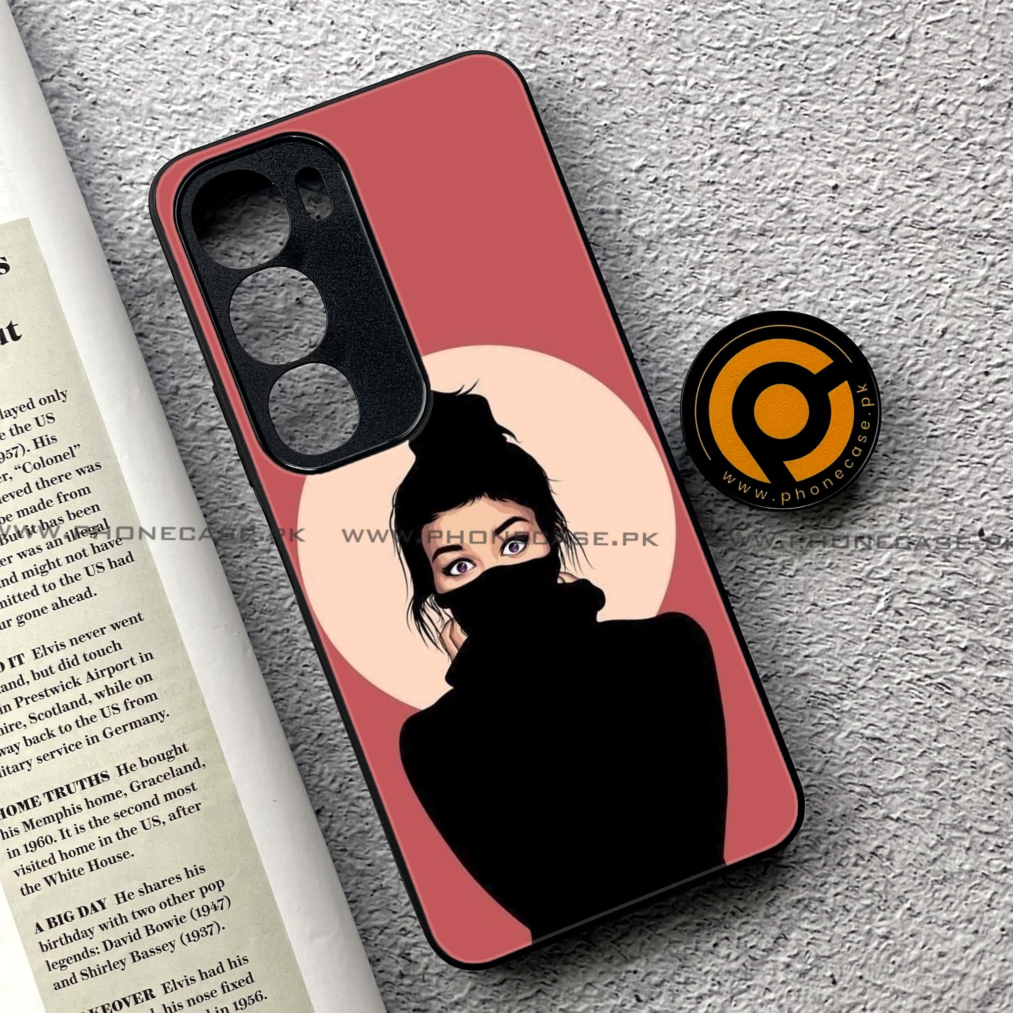 Vivo Y19s Pro - Anime Girls Series - Premium Metal Printed soft Bumper shock Proof Case