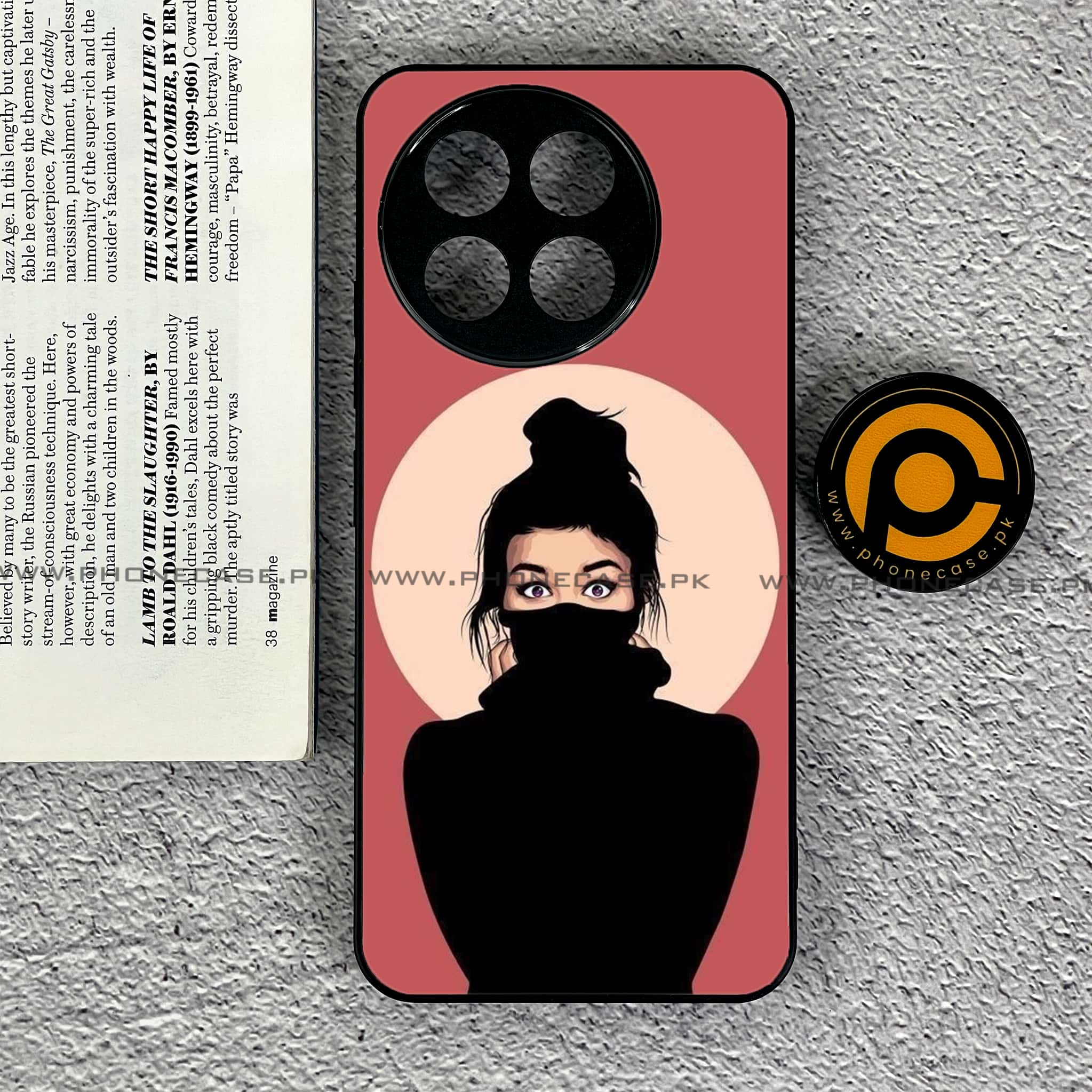 OnePlus Ace 5 - Anime Girls Series - Premium Metal Printed soft Bumper shock Proof Case