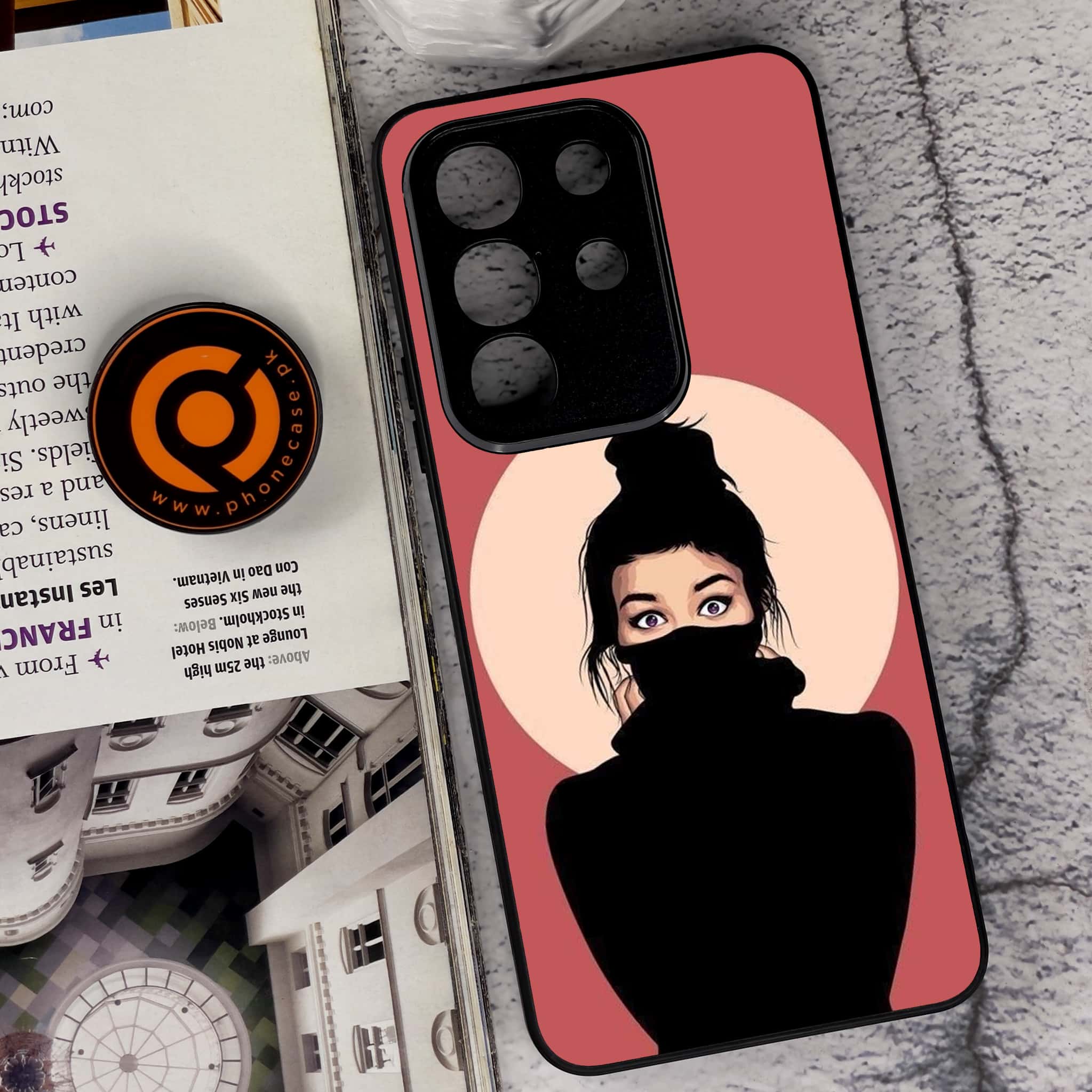 Vivo Y29 4G - Anime Girls Series - Premium Metal Printed soft Bumper Shock Proof Case