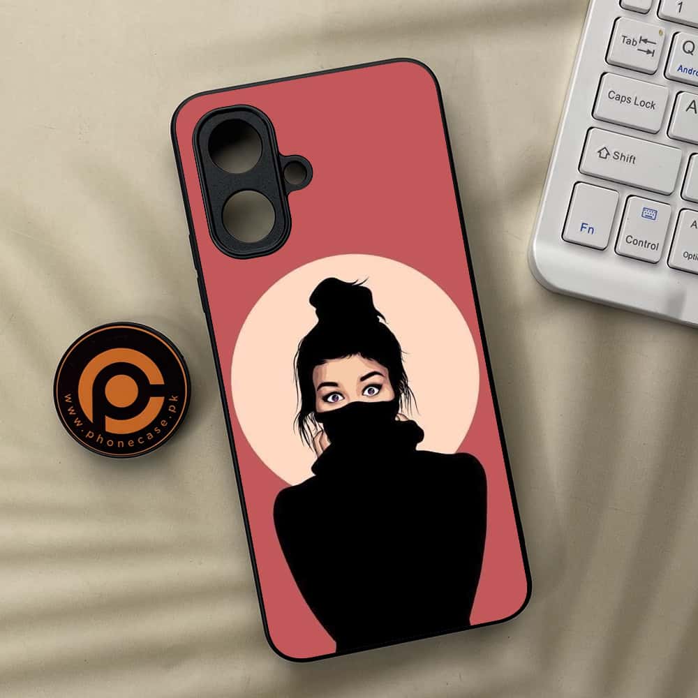 Tecno Spark Go 2 - Anime Girls Series - Premium Metal Printed soft Bumper Shock Proof Case