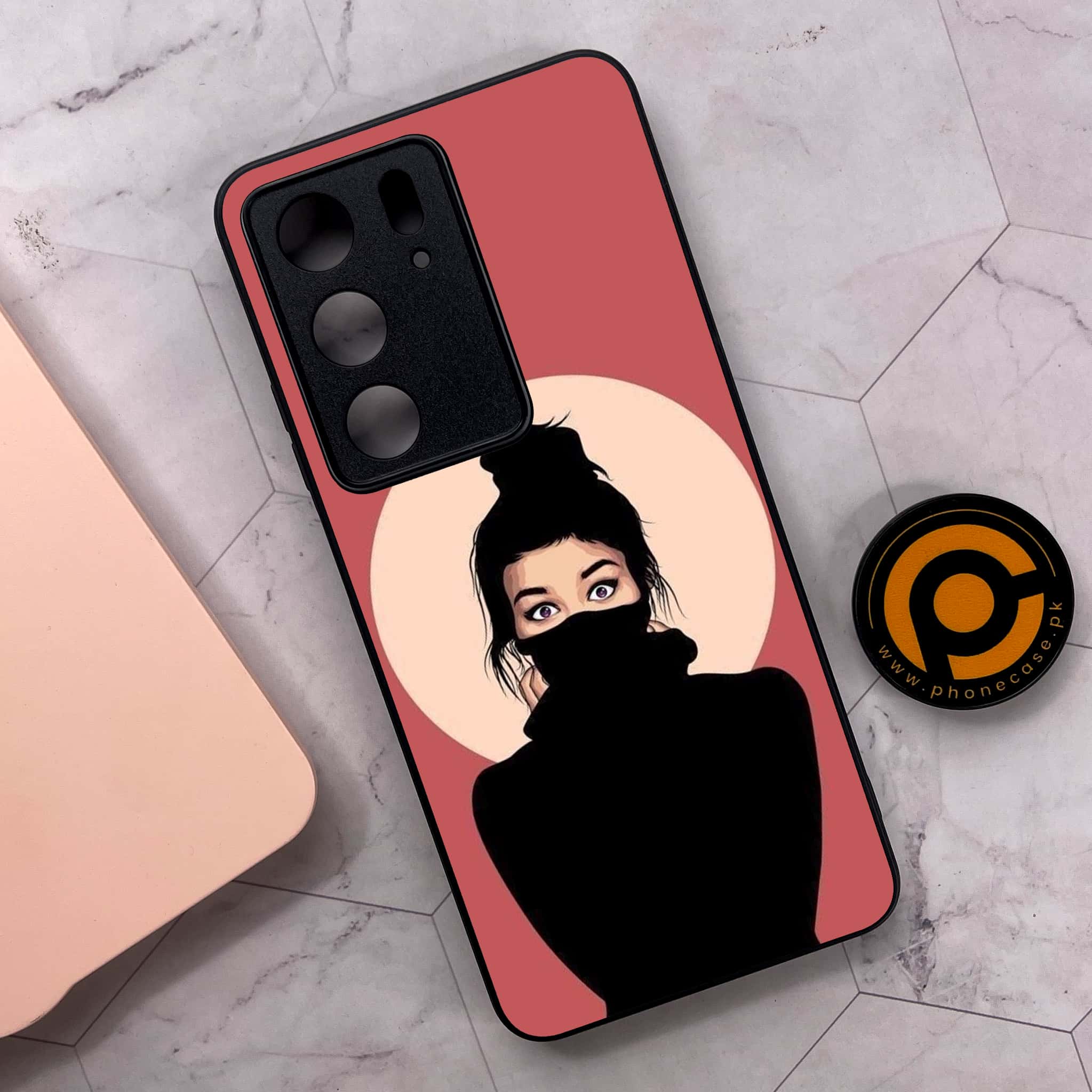 Realme C75x 4G - Anime Girls Series - Premium Metal Printed soft Bumper shock Proof Case