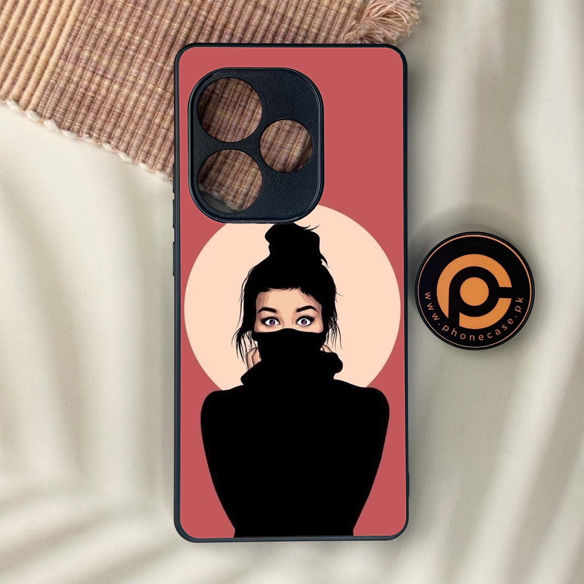Realme GT 6 - Anime Girls Series - Premium Metal Printed soft Bumper shock Proof Case
