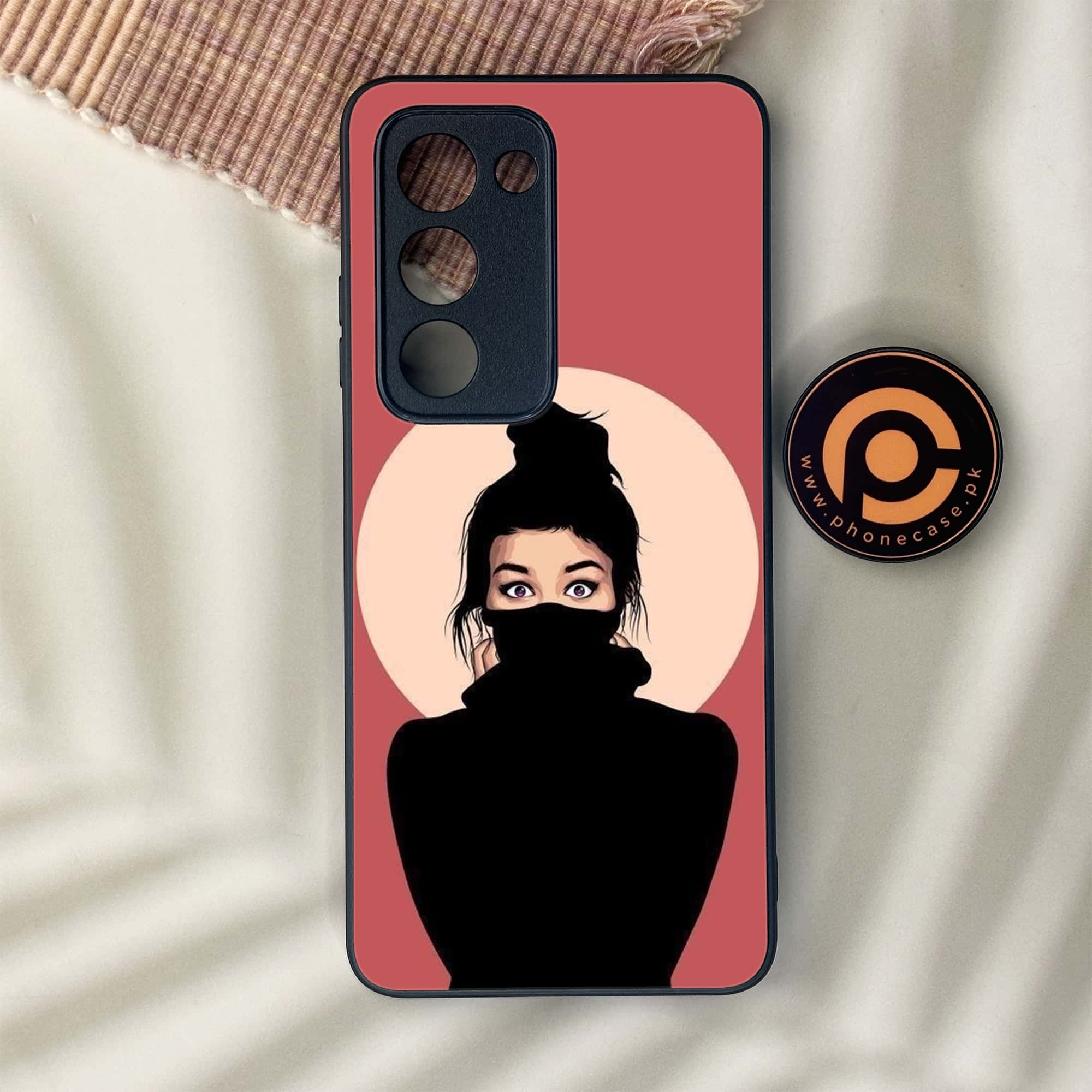 Oppo A5 2025 - Anime Girls Series - Premium Metal Printed soft Bumper shock Proof Case