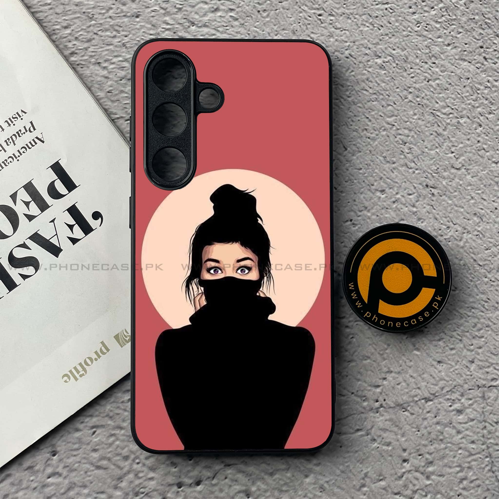 Samsung Galaxy S25 FE - Anime Girls Series - Premium Metal Printed soft Bumper shock Proof Case