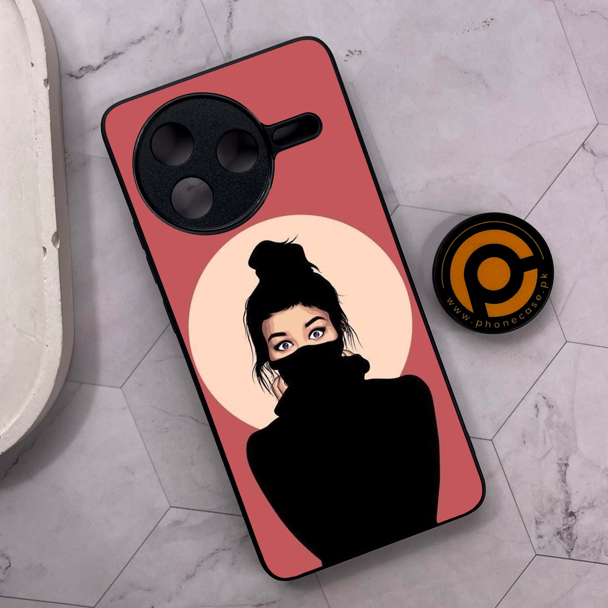 Xiaomi Poco F7 Pro 5G - Anime Girls Series - Premium Metal Printed soft Bumper shock Proof Case