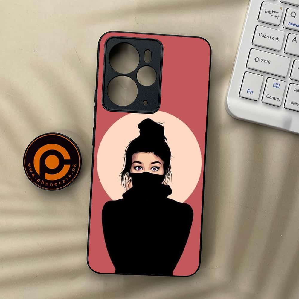 Realme 14 5G - Anime Girls Series - Premium Metal Printed soft Bumper Shock Proof Case