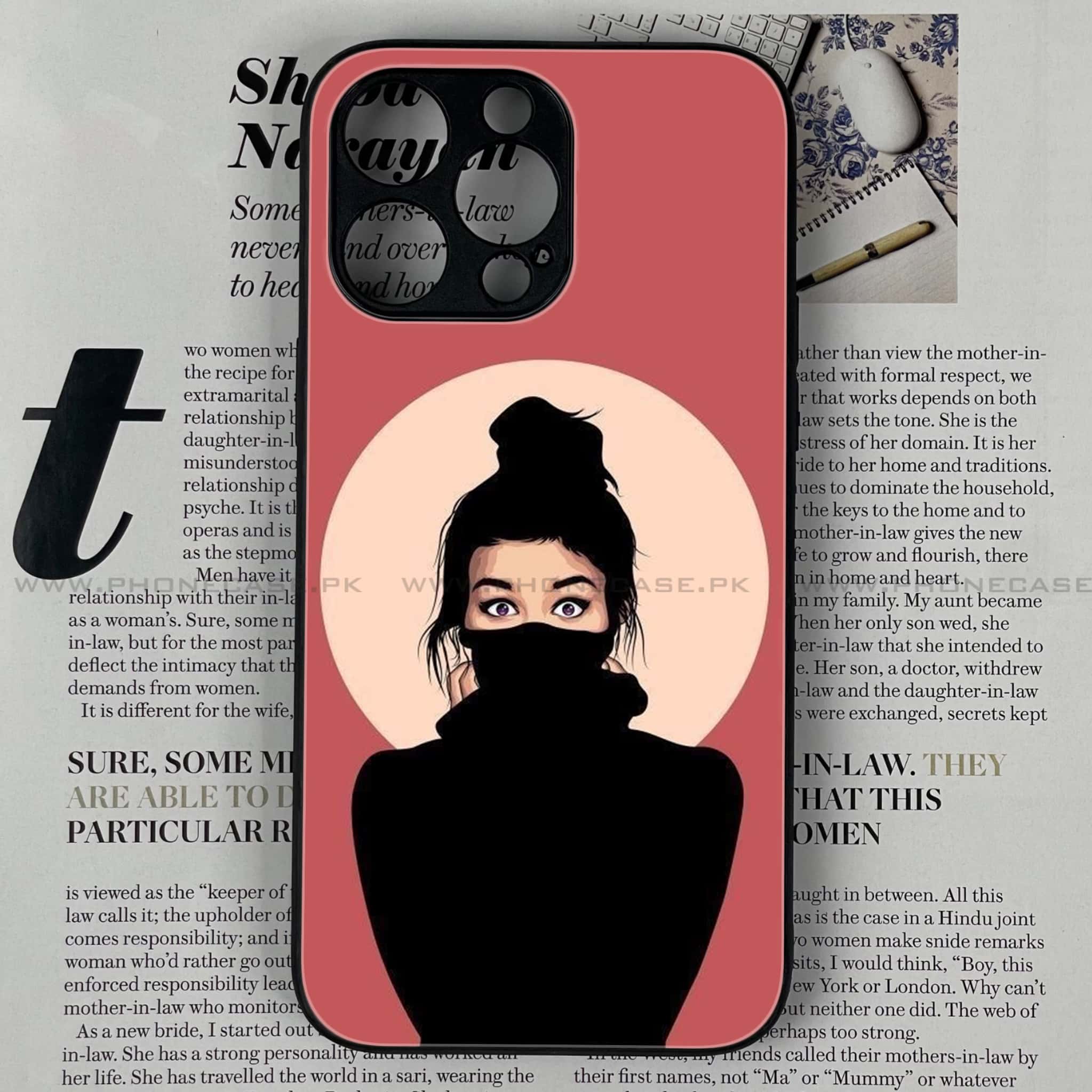 iPhone 13 Pro Max - Anime Girls - Premium Metal Printed soft Bumper shock Proof Case