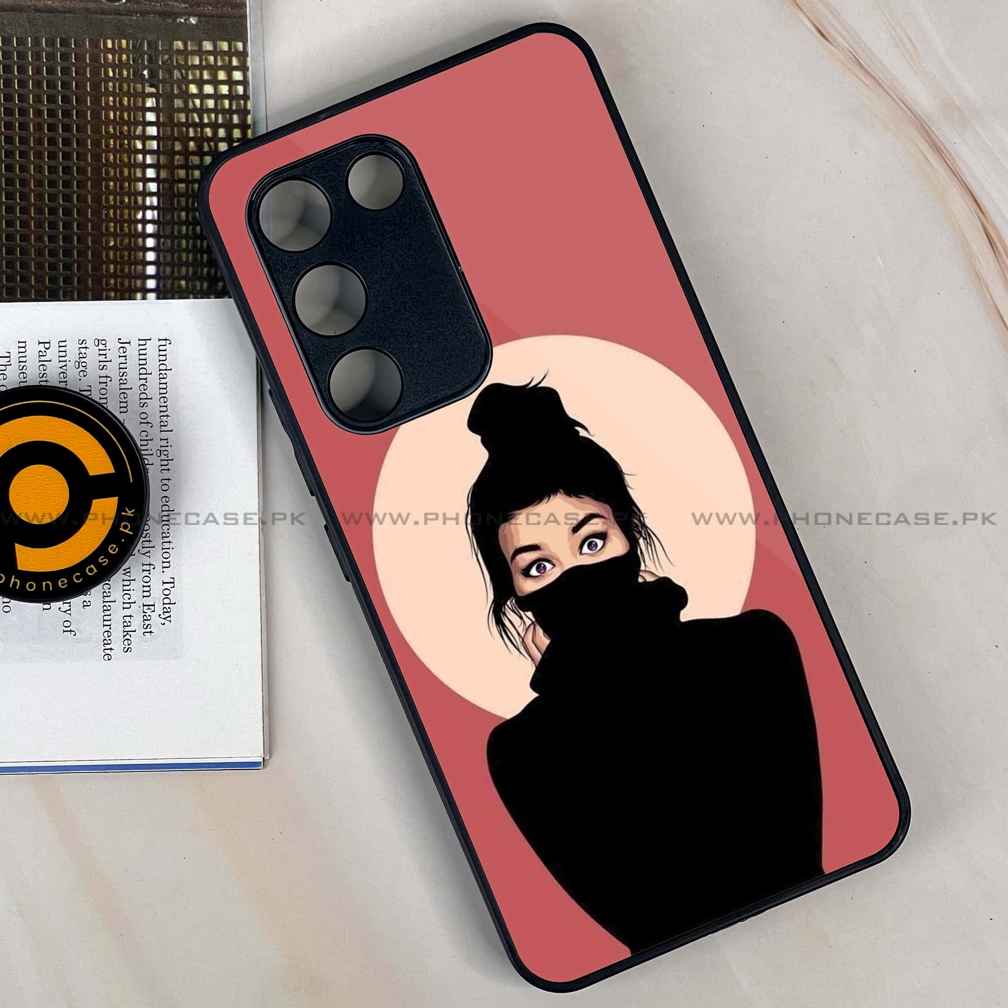 Vivo Y200e -  Anime Girls Series - Premium Metal Printed soft Bumper shock Proof Case