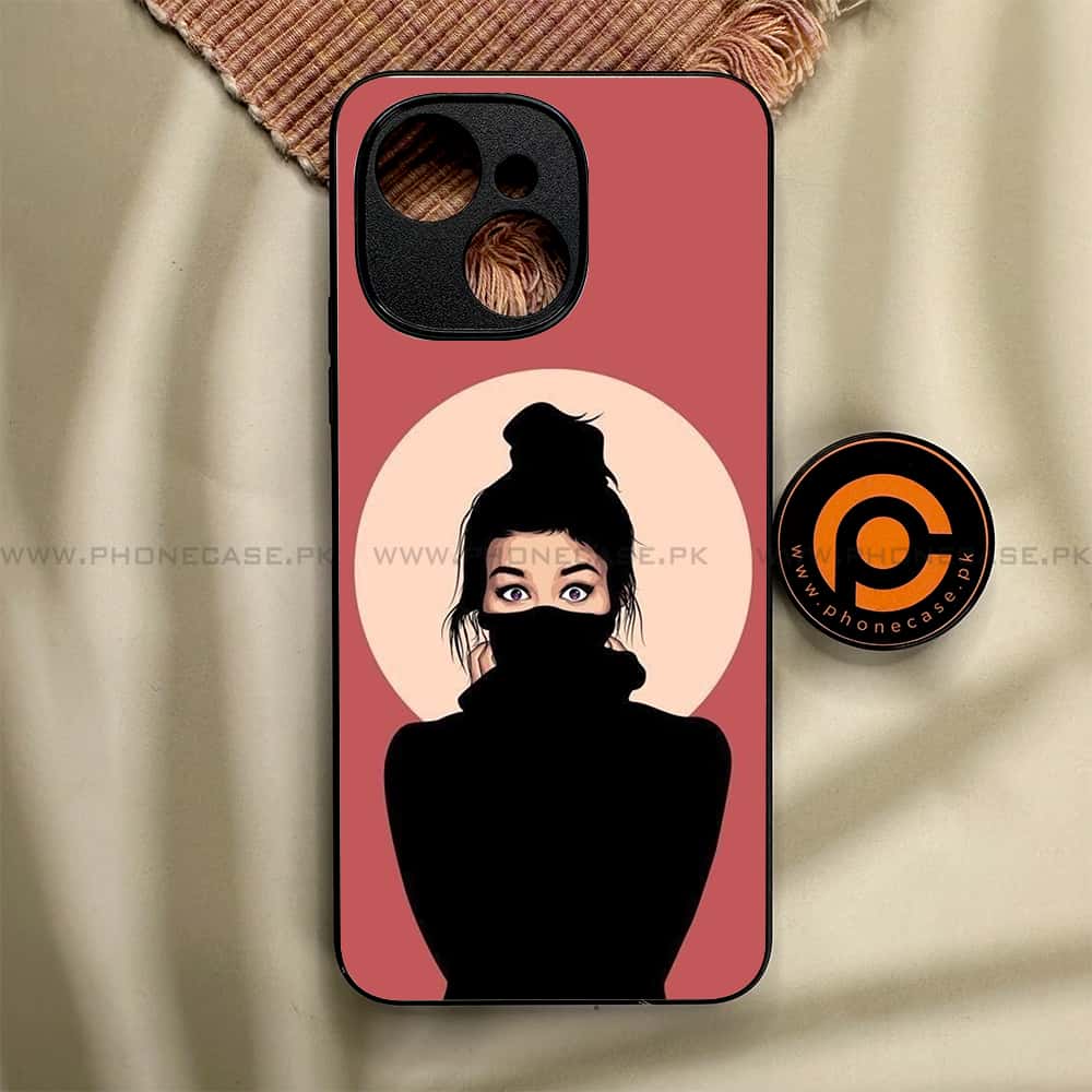 Tecno Spark 40C - Anime Girls Series - Premium Metal Printed soft Bumper shock Proof Case