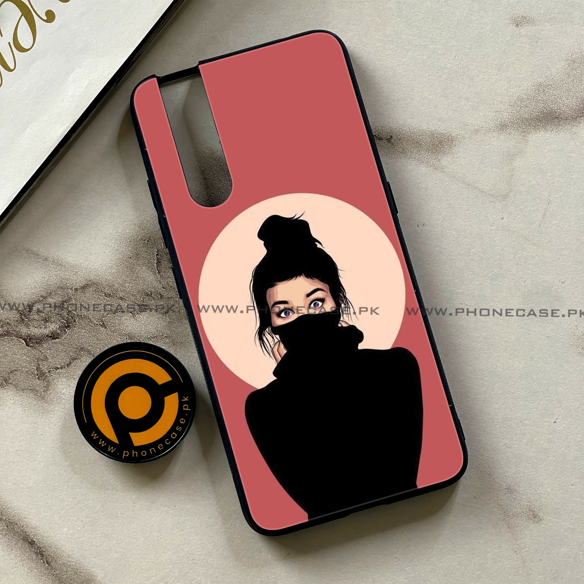 Vivo V15 Pro - Anime Girls Series - Premium Printed Glass soft Bumper shock Proof Case