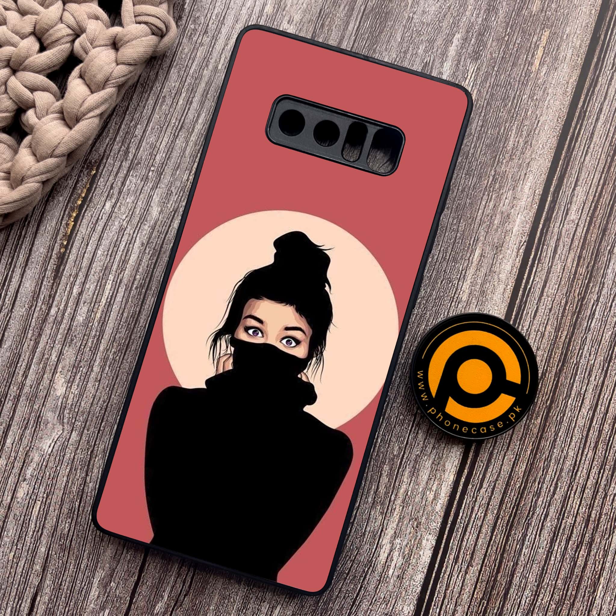 Samsung Galaxy Note 8 - Anime Girls Series - Premium Metal Printed soft Bumper shock Proof Case