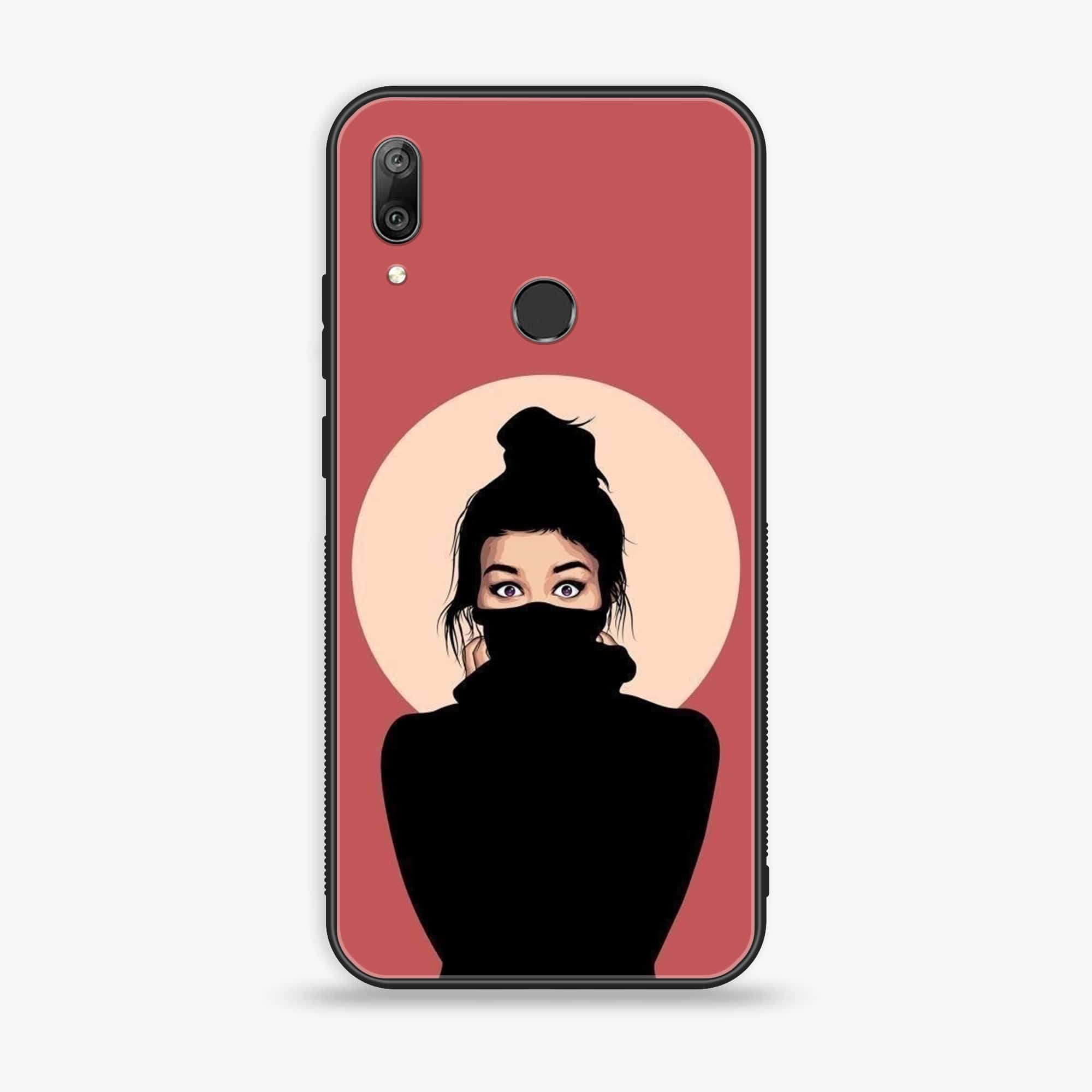 Huawei Y7 Prime (2019) - Anime Girls Series - Premium Printed Glass soft Bumper shock Proof Case