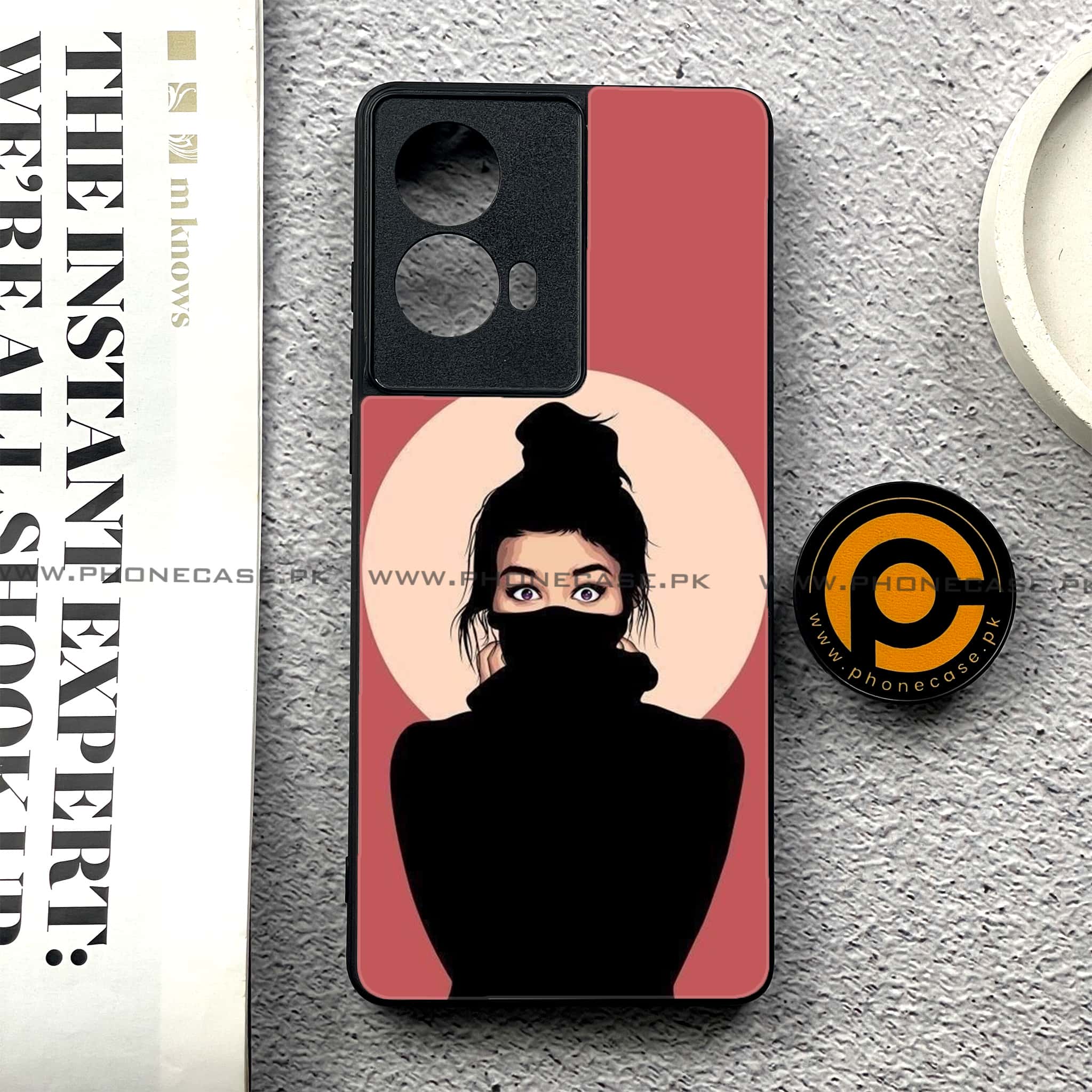Moto G85 - Anime Girls Series - Premium Printed Glass soft Bumper shock Proof Case