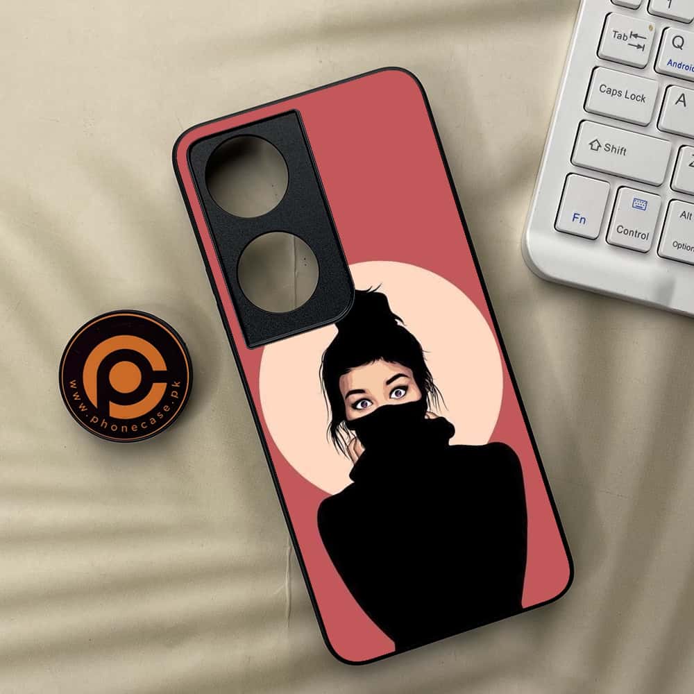 Honor X7b - Anime Girls Series - Premium Metal  Printed soft Bumper shock Proof Case