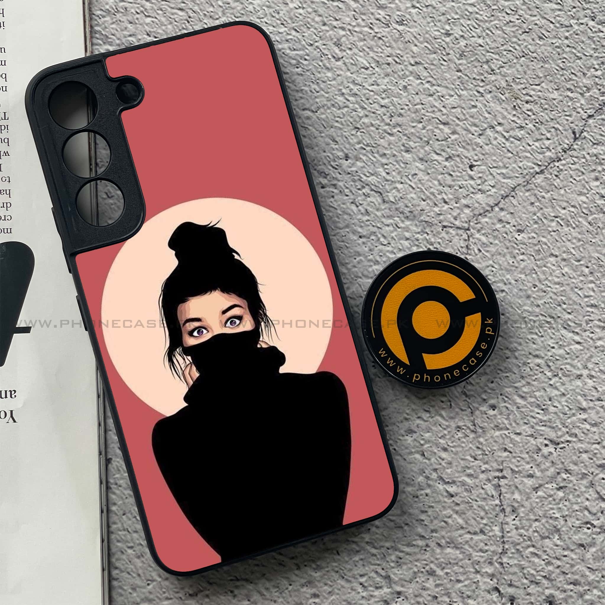 Samsung Galaxy S22 - Anime Girls Series - Premium Metal Printed soft Bumper shock Proof Case