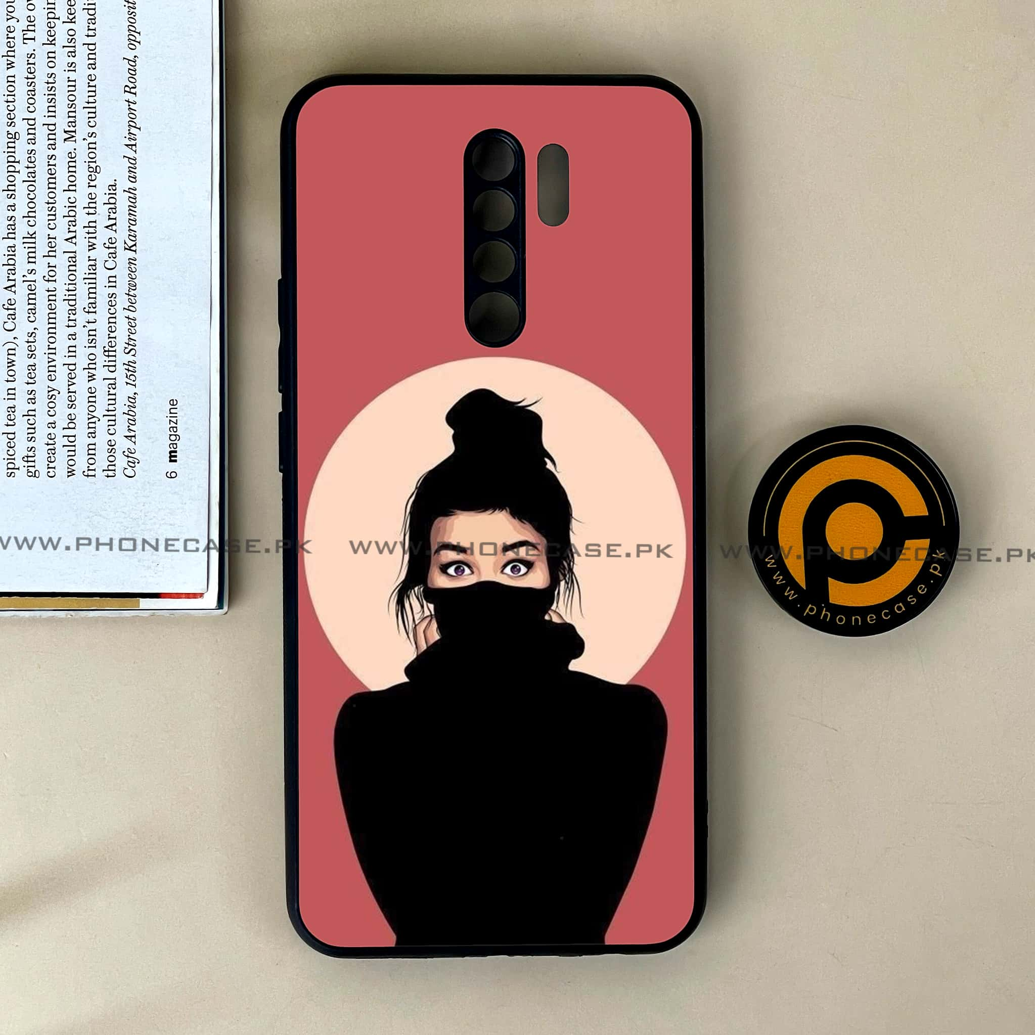 Xiaomi Redmi 9 - Anime Girls Series - Premium Printed Glass soft Bumper shock Proof Case