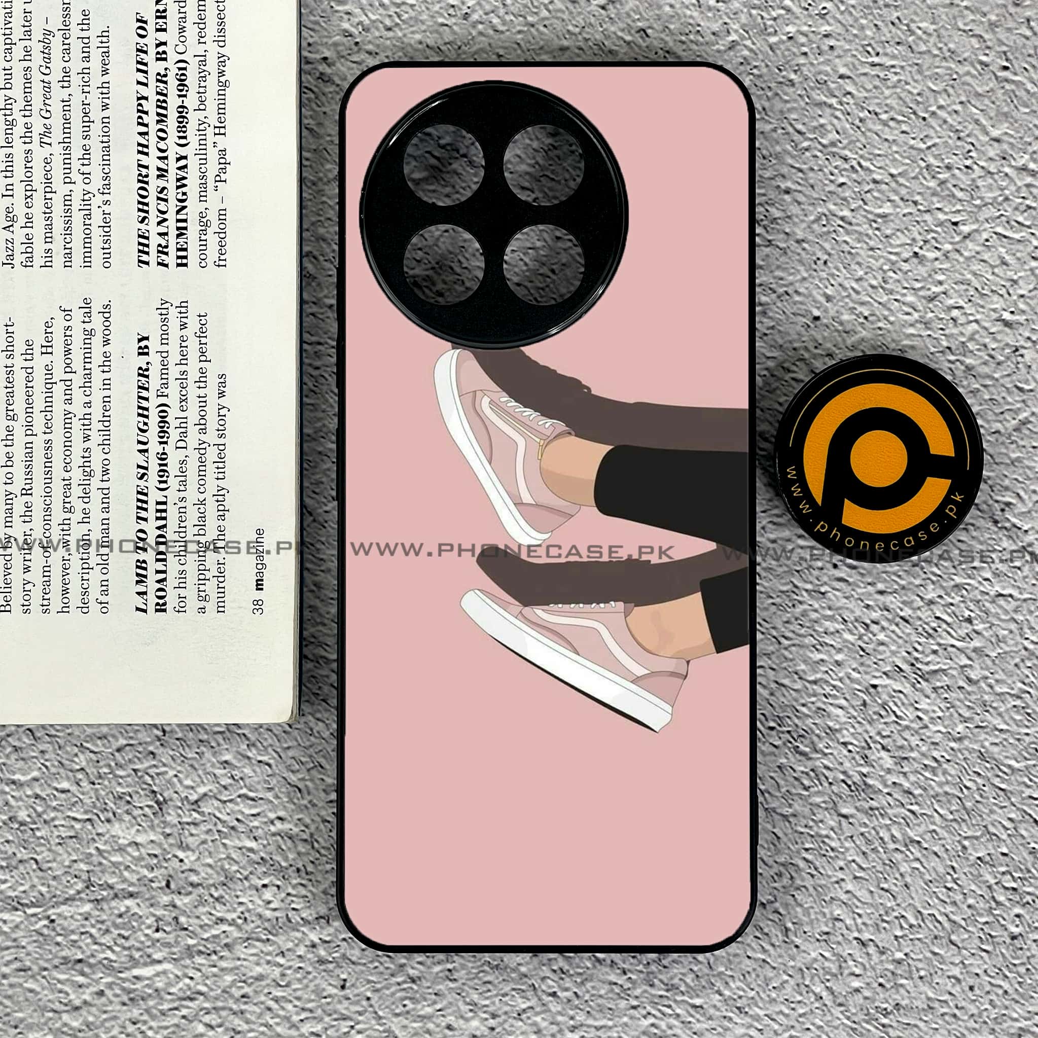 OnePlus Ace 5 - Anime Girls Series - Premium Metal Printed soft Bumper shock Proof Case