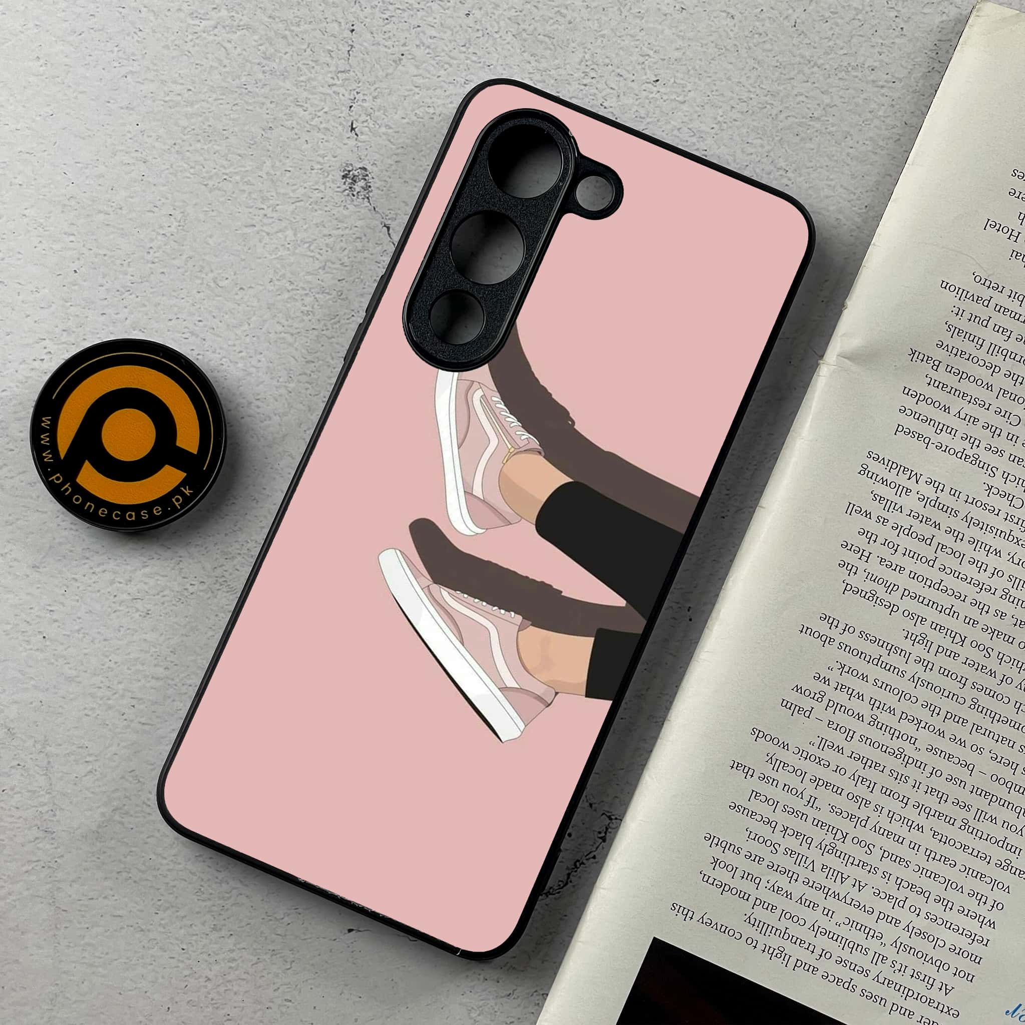 Vivo Y04 - Anime Girls Series - Premium Metal Printed Soft Bumper Shockproof Case