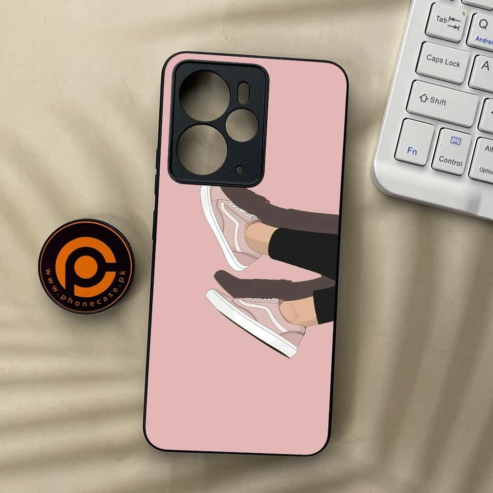 Realme 14T 5G - Anime Girls Series - Premium Metal Printed soft Bumper Shock Proof Case