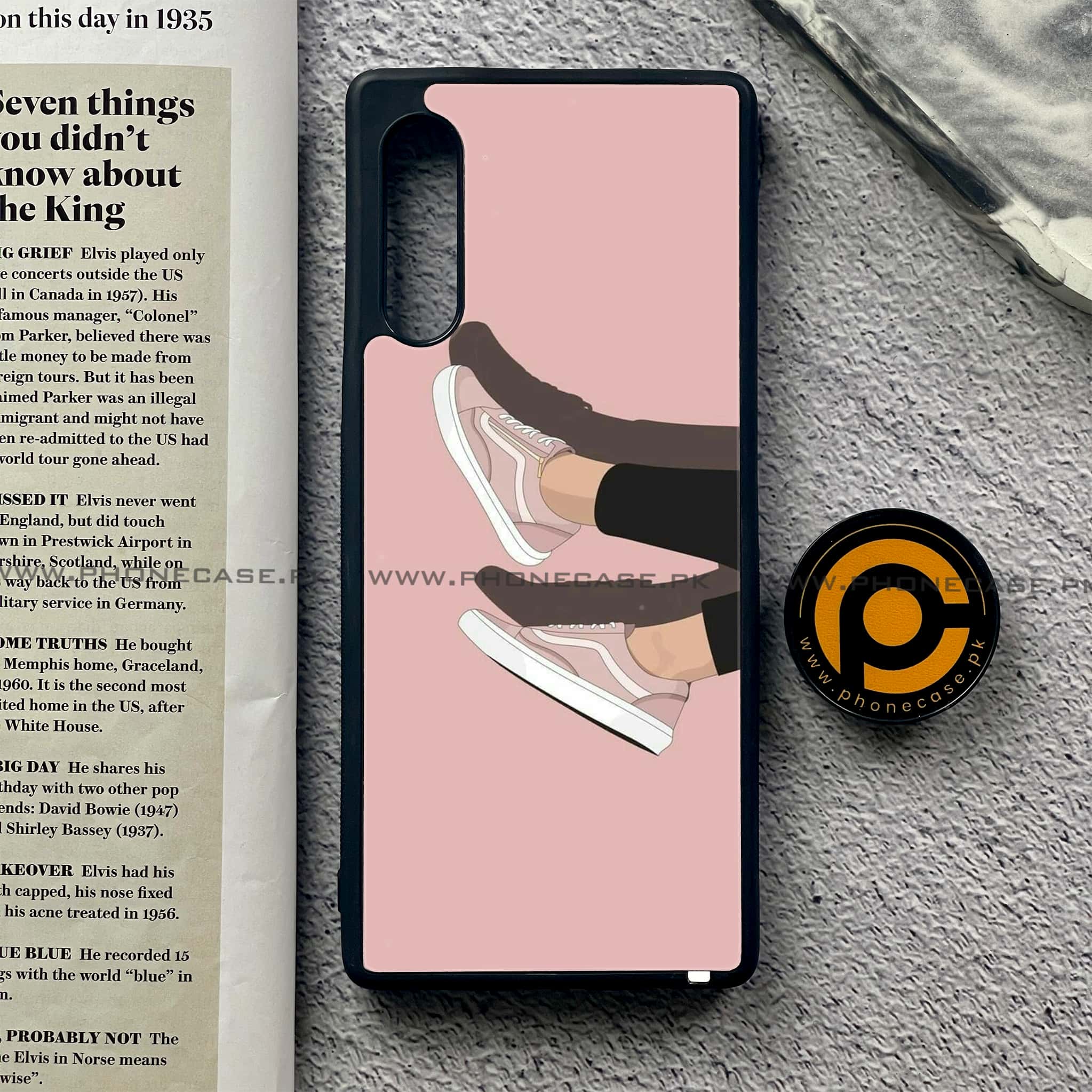 LG Velvet - Anime Girls Series - Premium Printed Glass soft Bumper shock Proof Case