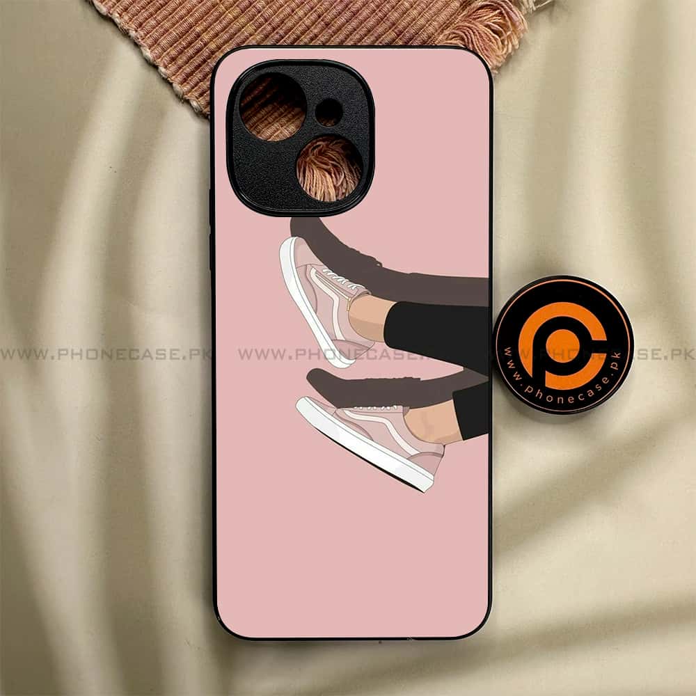 Tecno Spark 40C - Anime Girls Series - Premium Metal Printed soft Bumper shock Proof Case
