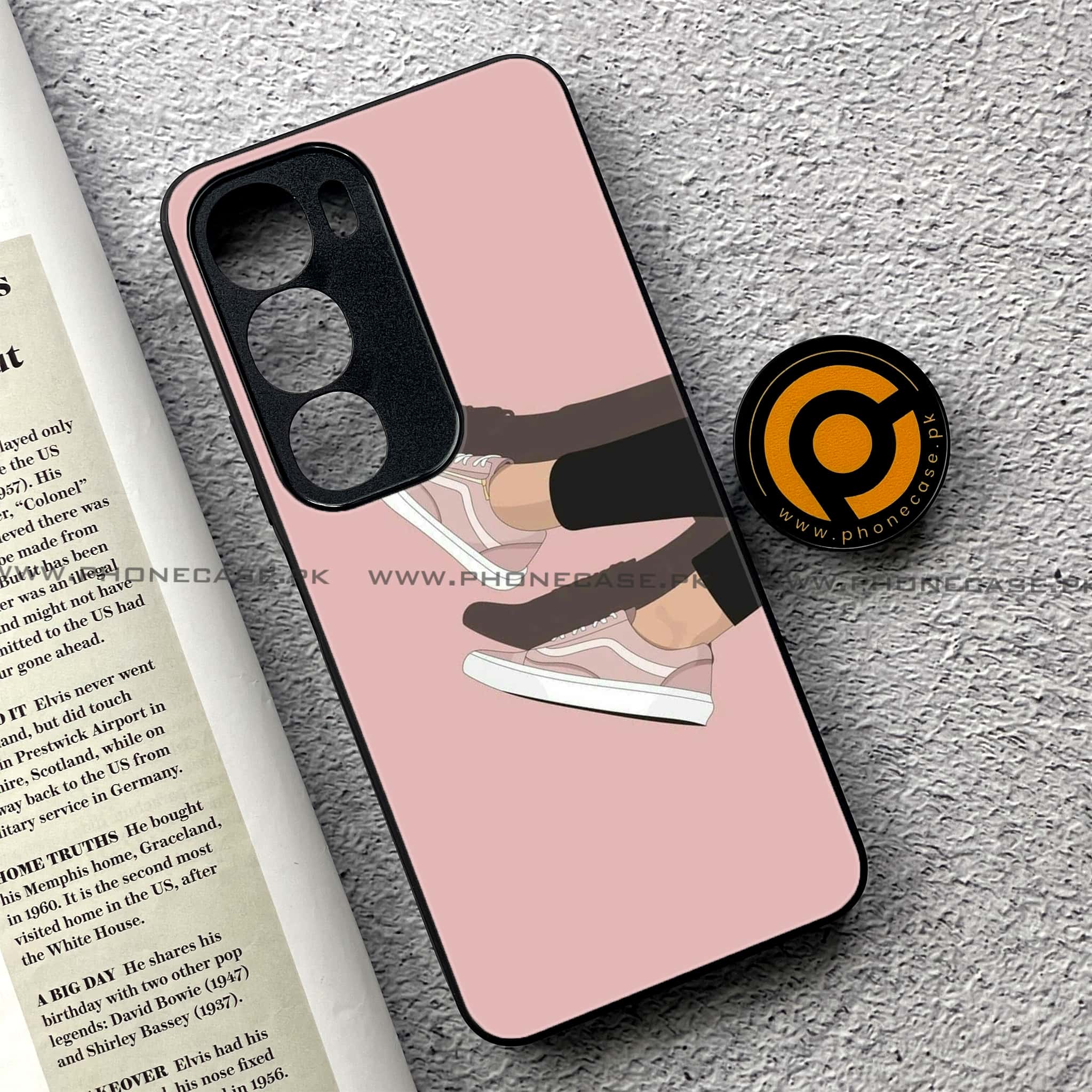 Vivo Y19s Pro - Anime Girls Series - Premium Metal Printed soft Bumper shock Proof Case