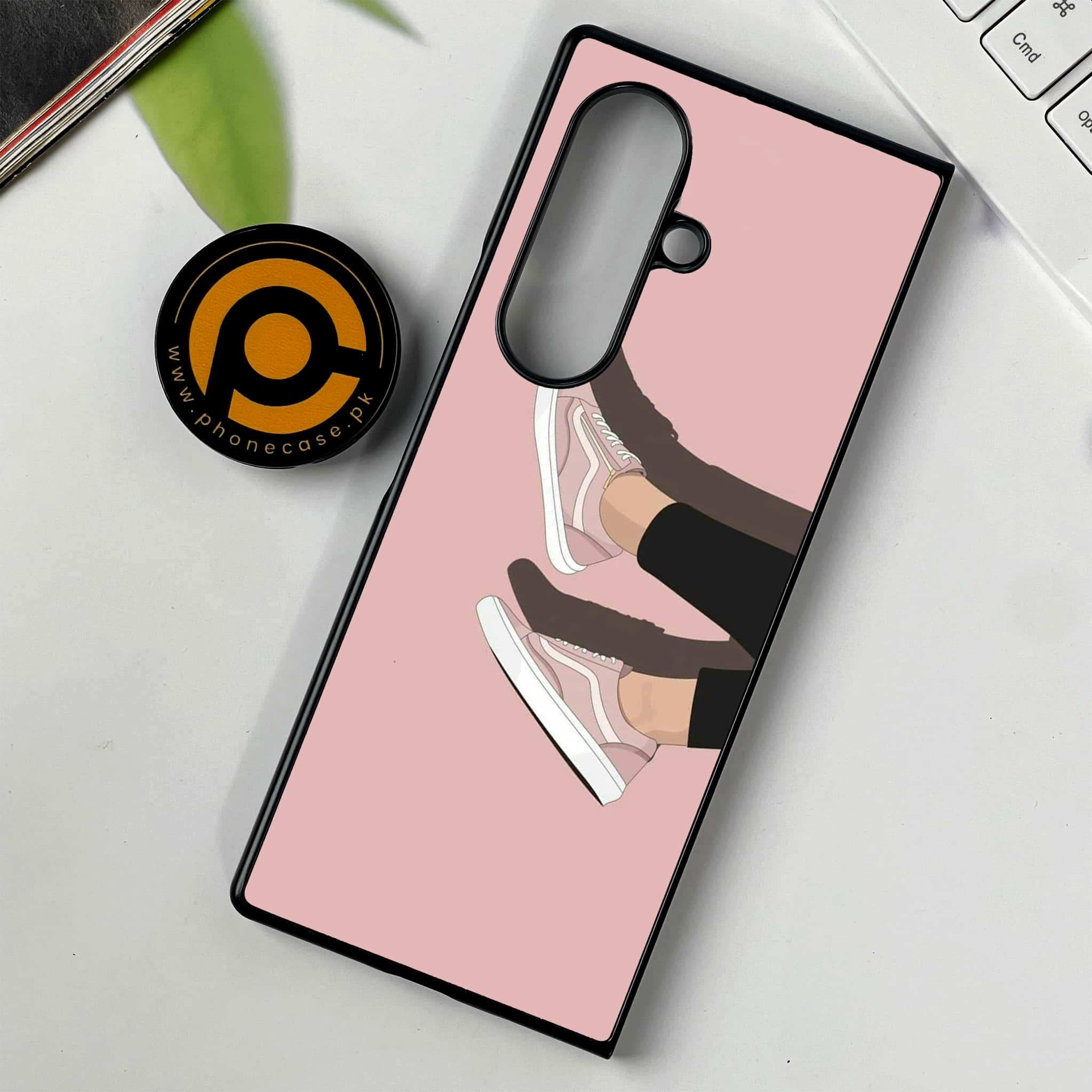 Samsung Galaxy Z Fold 7 - Anime Girls Series - Premium Metal Printed soft Bumper shock Proof Case