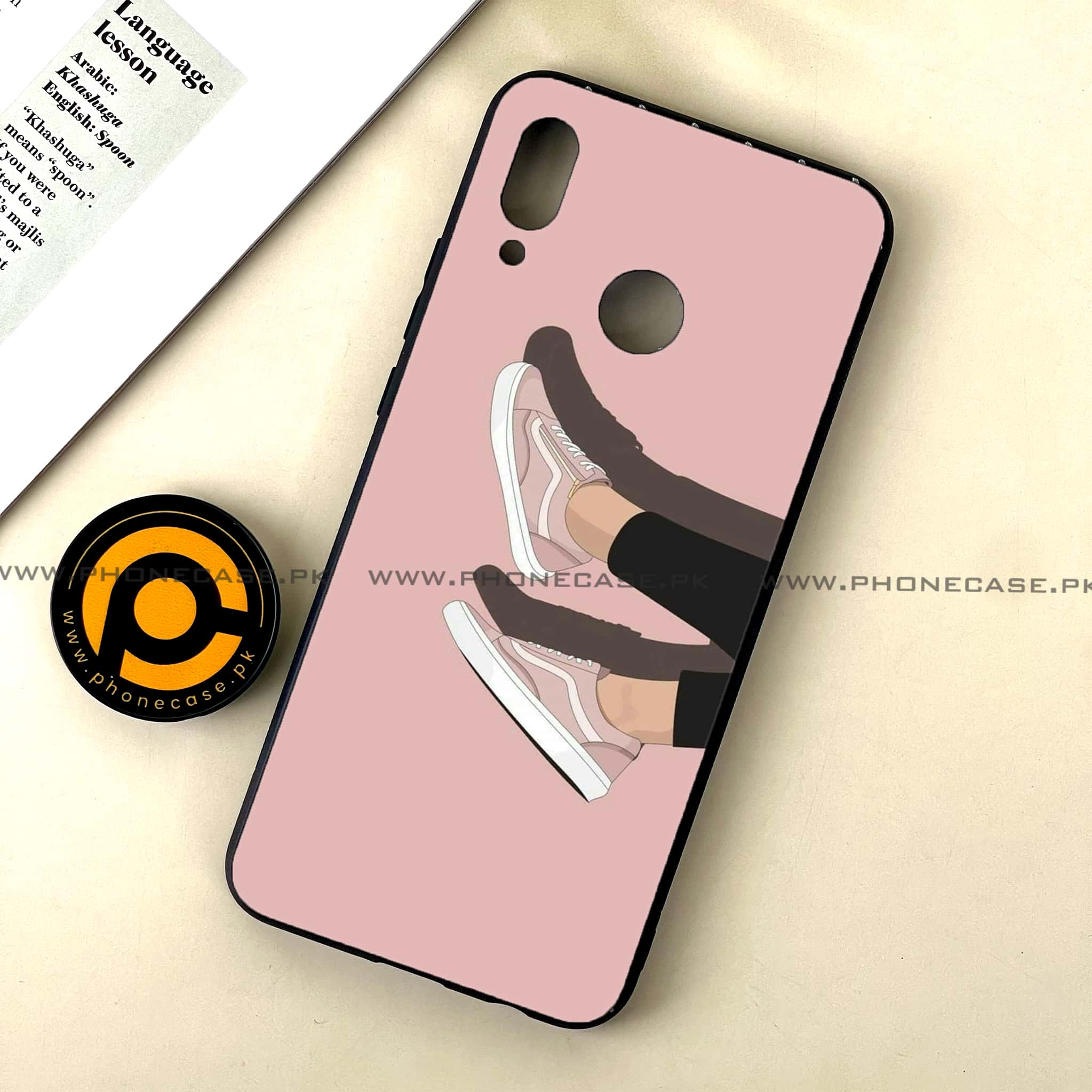 Huawei Nova 3 - Anime Girls Series - Premium Printed Glass soft Bumper shock Proof Case