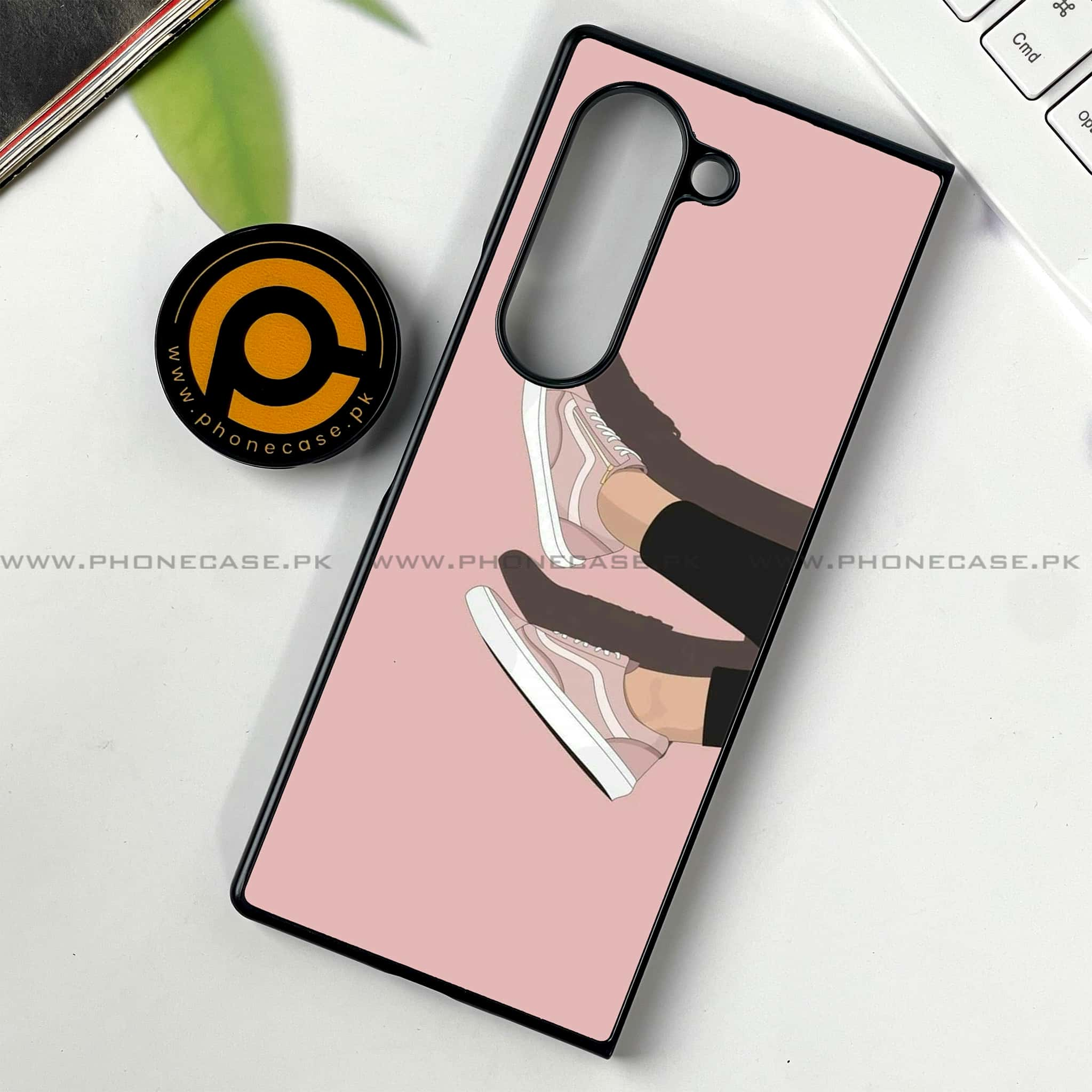 Samsung Galaxy Z Fold 6 - Anime Girls Series - Premium Printed Metal soft Bumper shock Proof Case