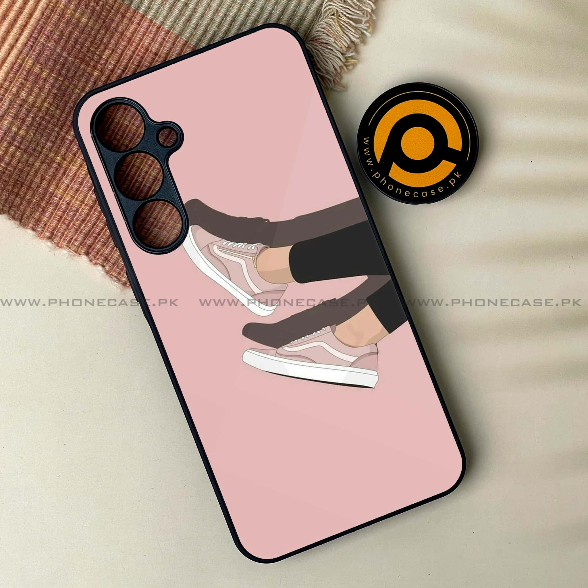 Samsung Galaxy A25 - Anime Girls Series - Premium Printed Glass soft Bumper shock Proof Case