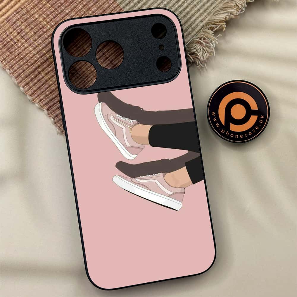 iPhone 17 Pro Max - Anime Girls Series - Premium Metal Printed soft Bumper shock Proof Case