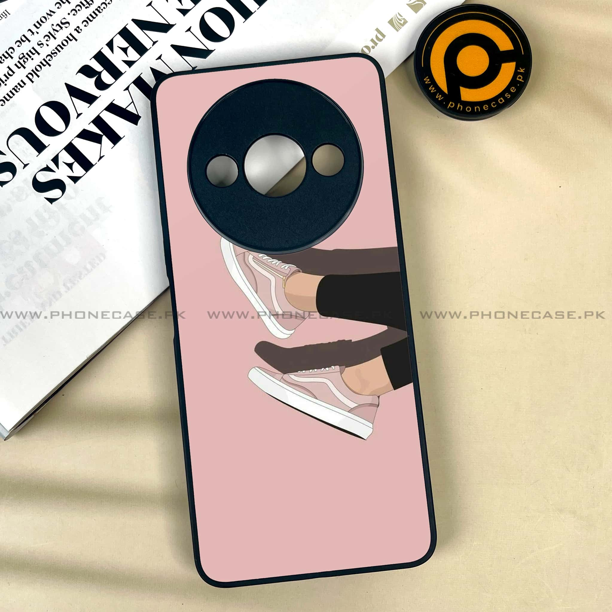 Xiaomi Redmi A3x - Anime Girls Series - Premium Printed Metal soft Bumper shock Proof Case