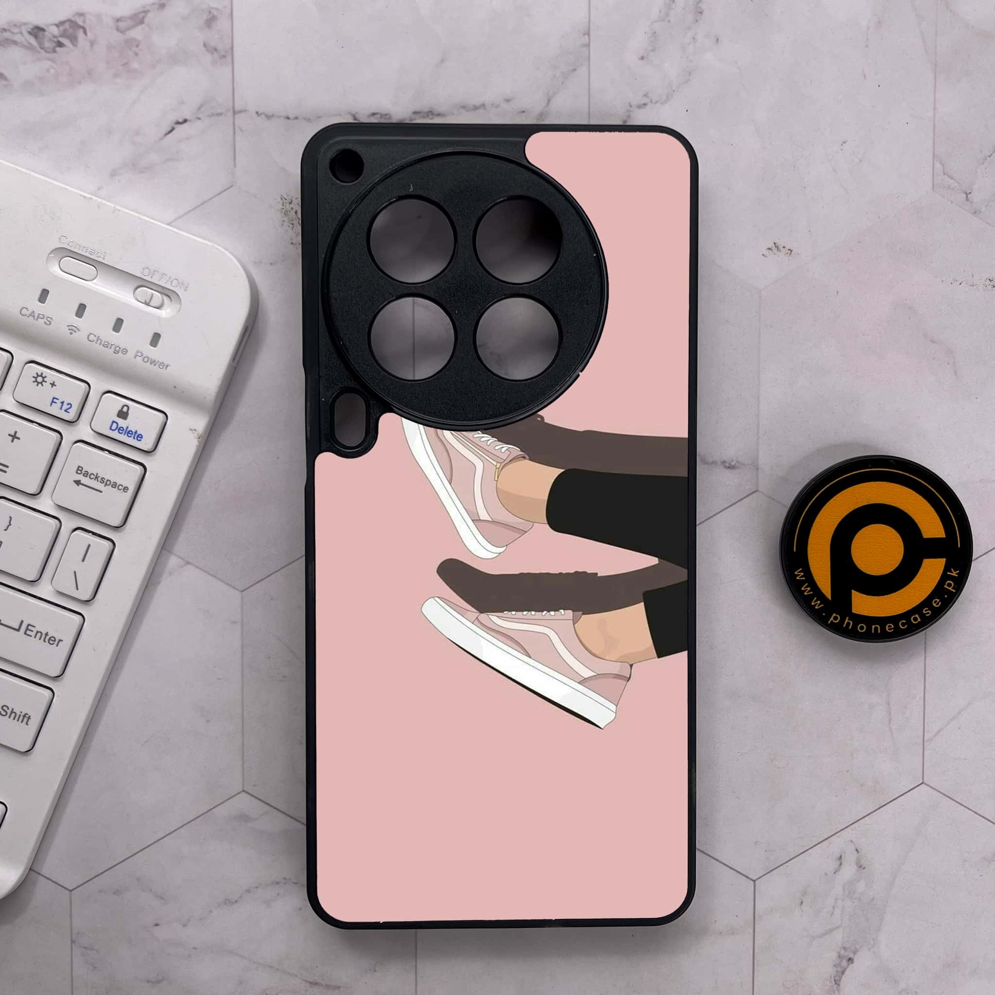 Tecno Camon 30 Premier - Anime Girls Series - Premium Metal Printed soft Bumper shock Proof Case
