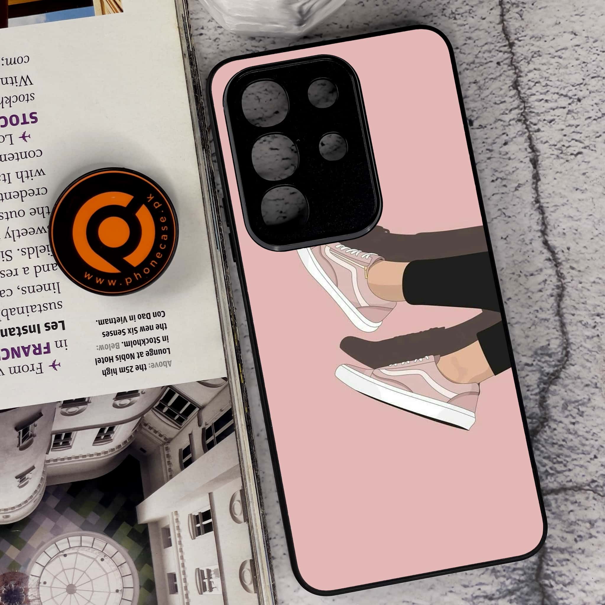 Vivo Y29 4G - Anime Girls Series - Premium Metal Printed soft Bumper Shock Proof Case