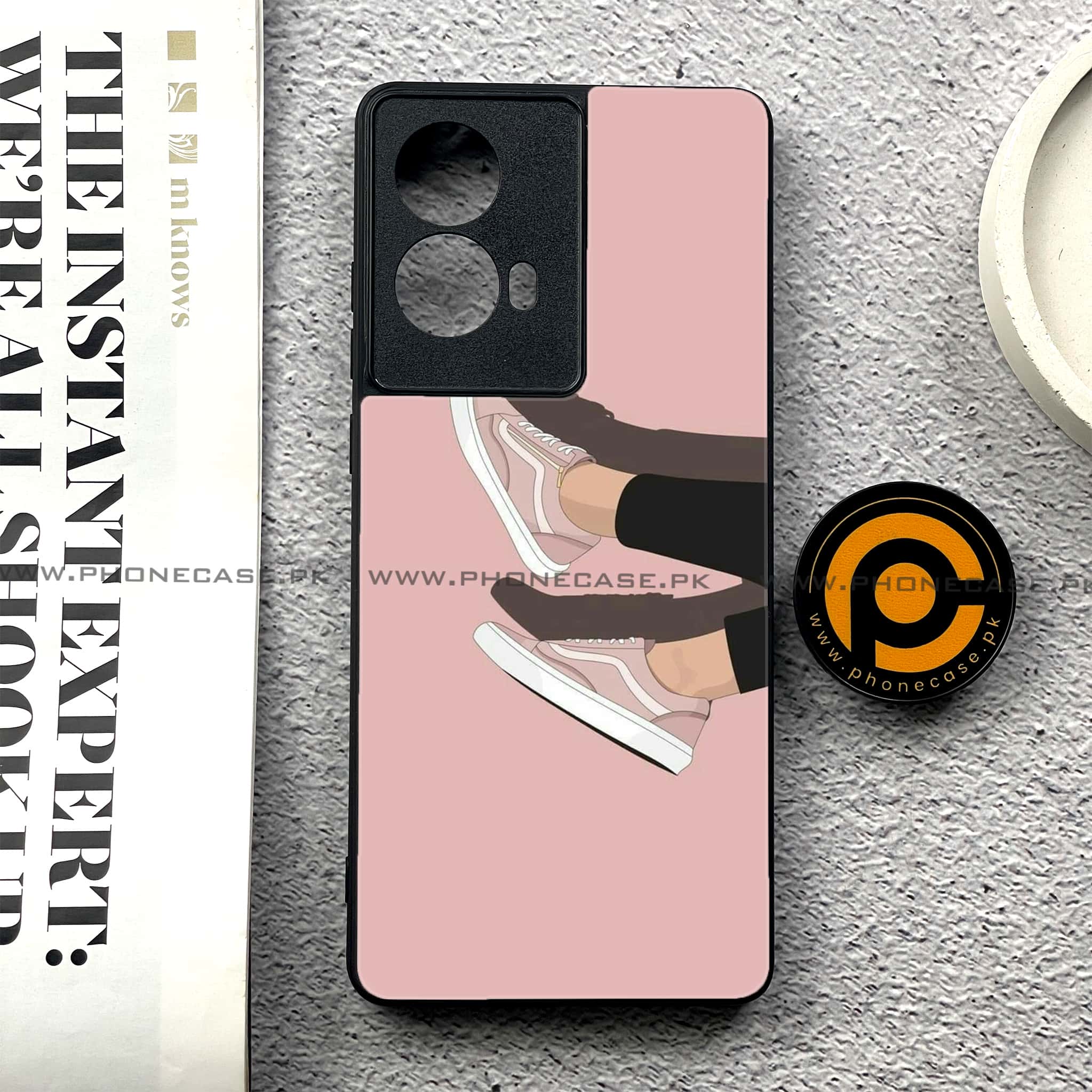 Moto G85 - Anime Girls Series - Premium Printed Glass soft Bumper shock Proof Case