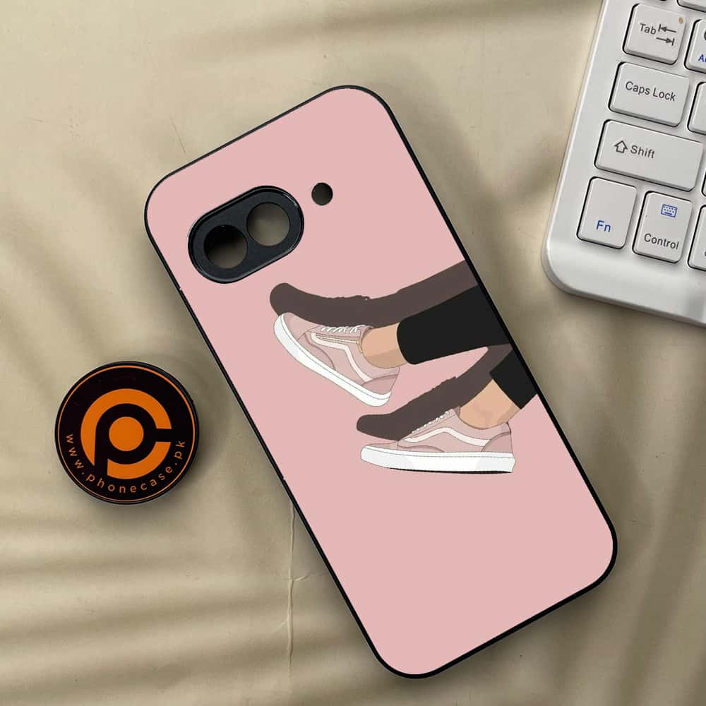 Google Pixel 9a - Anime Girls Series - Premium Metal Printed soft Bumper Shock Proof Case