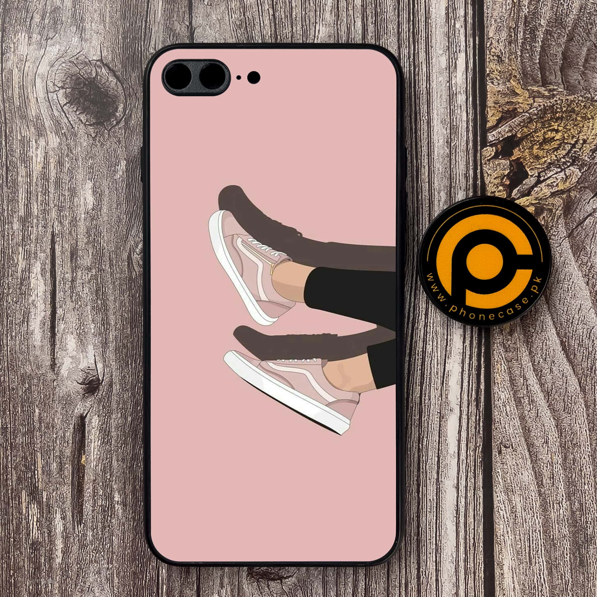 iPhone 7 Plus/ 8 Plus - Anime Girls Series - Premium Metal Printed soft Bumper shock Proof Case